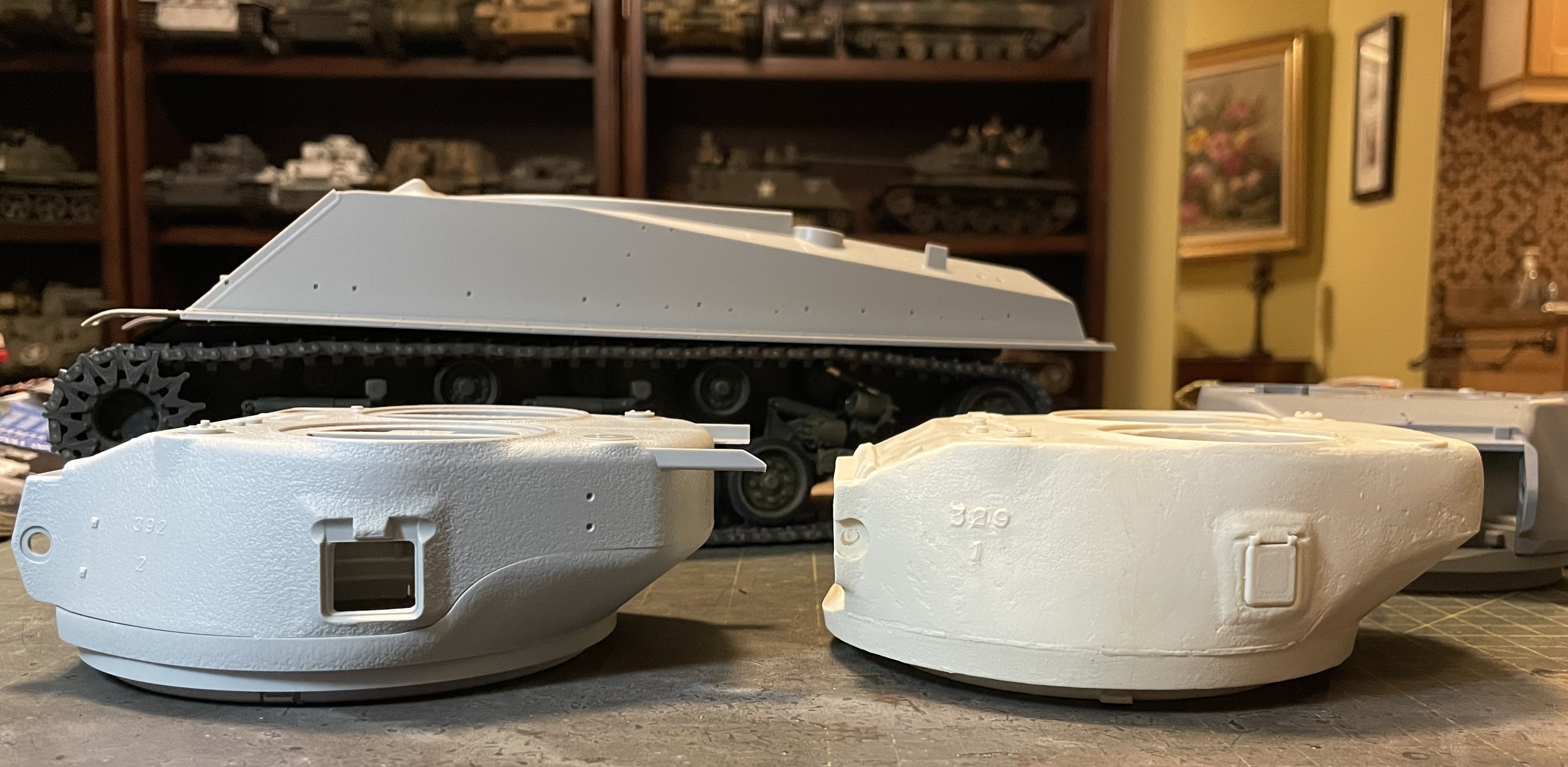 1/16 RC M4A3E8 Korean war - Restoring Tamiya M4 with Takom kit - build