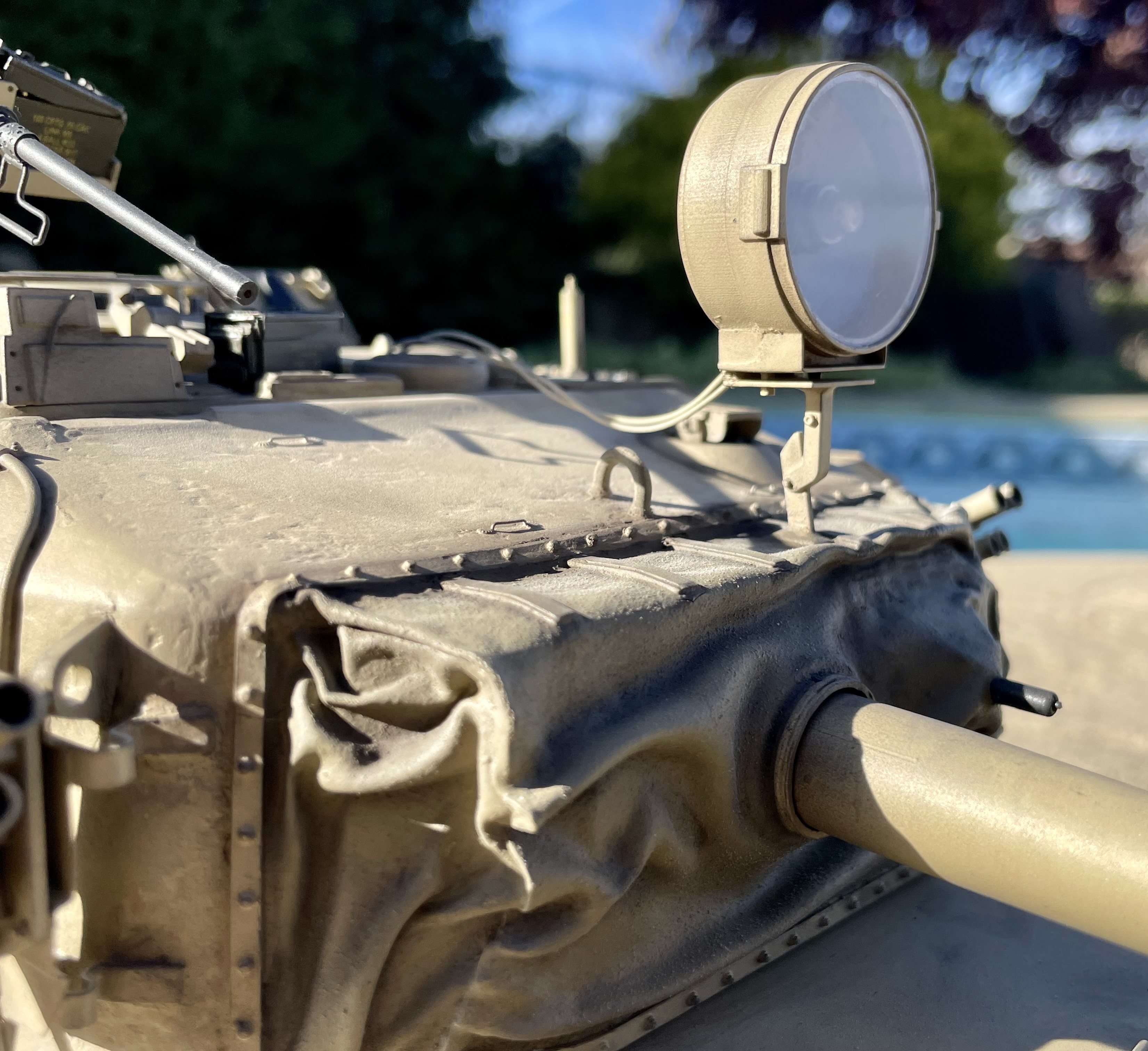 1/16 RC IDF Late Sho't Meteor Centurion with 105mm - build