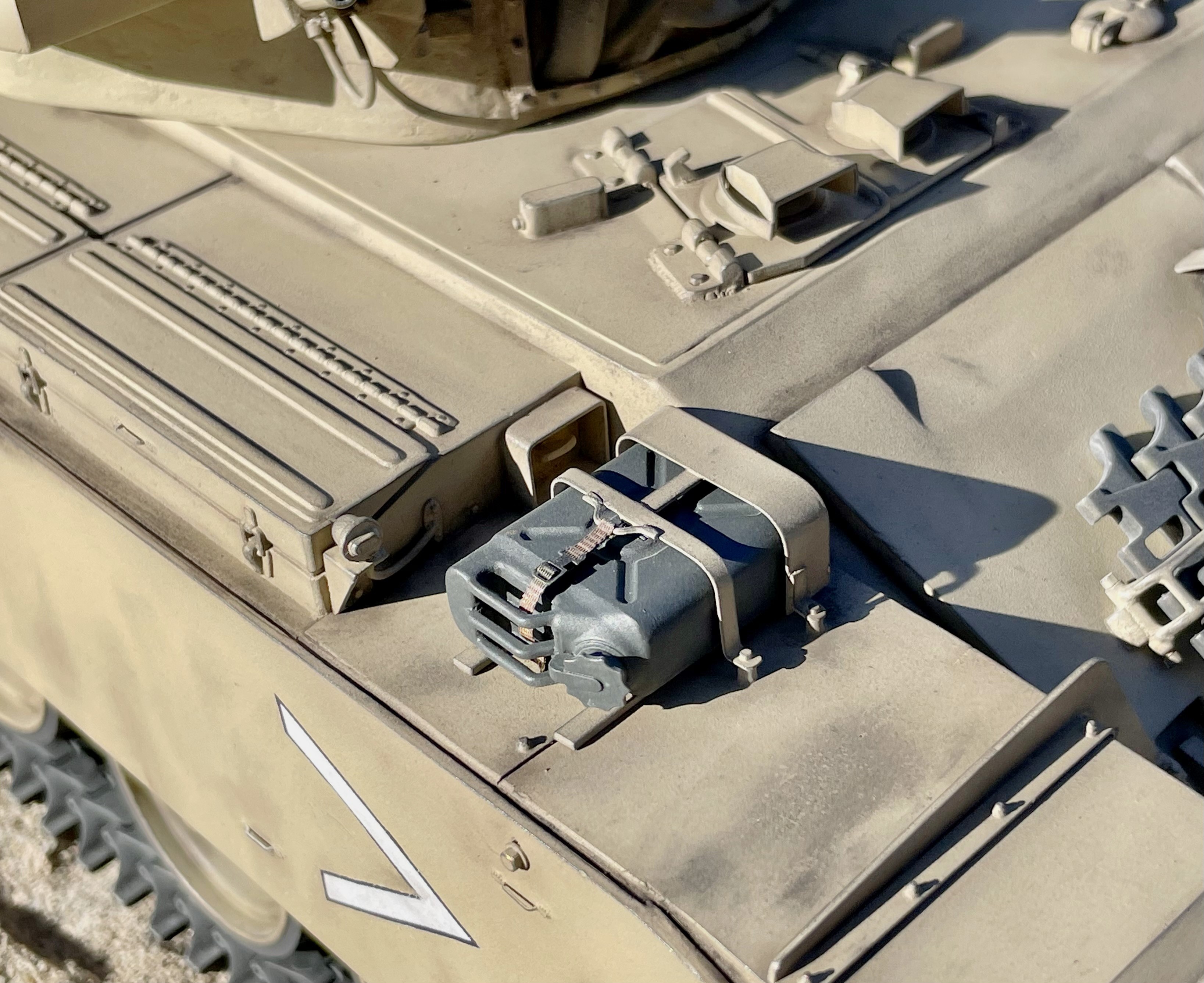 1/16 RC IDF Late Sho't Meteor Centurion with 105mm - build