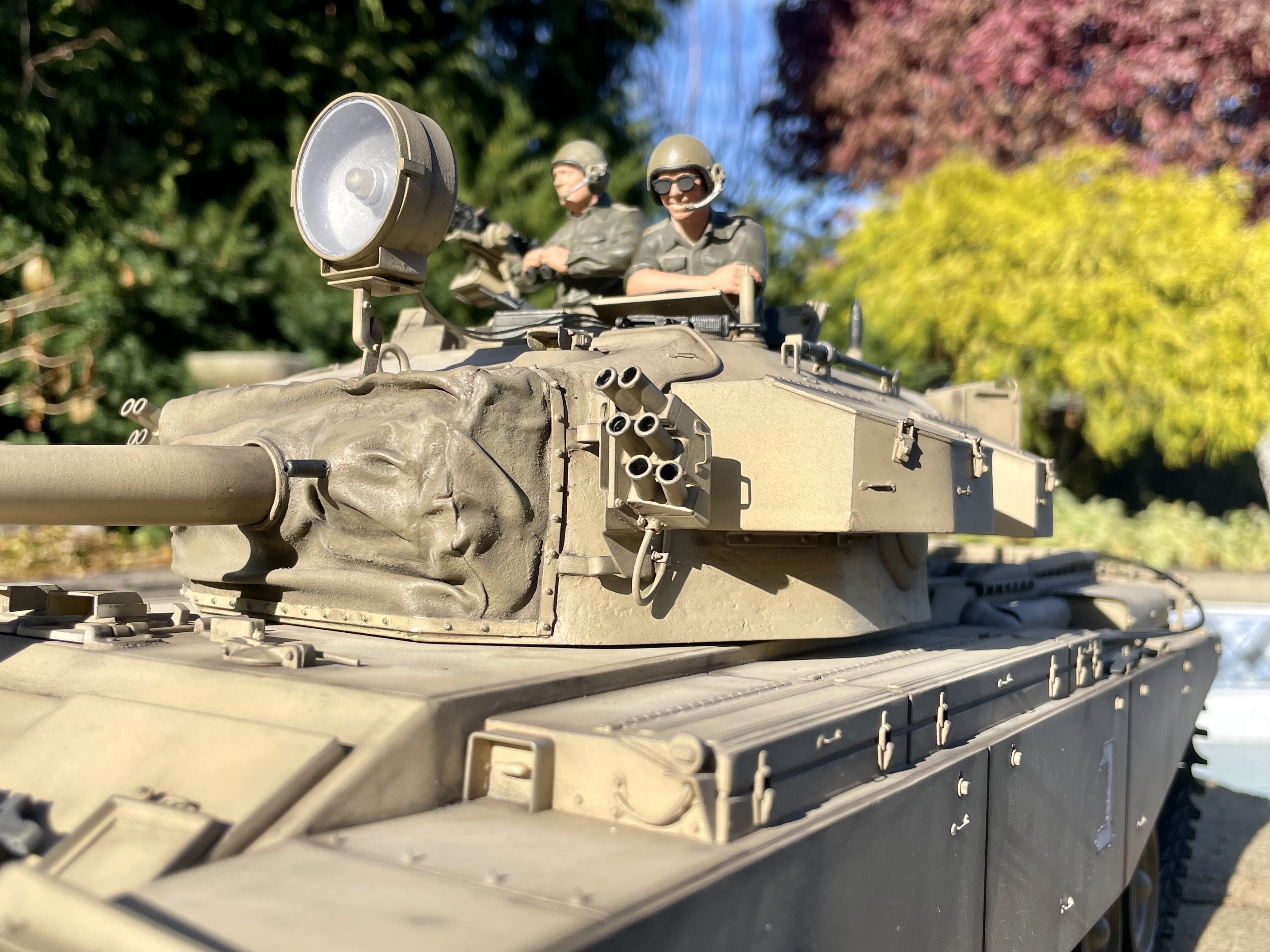 1/16 RC IDF Late Sho't Meteor Centurion with 105mm - build