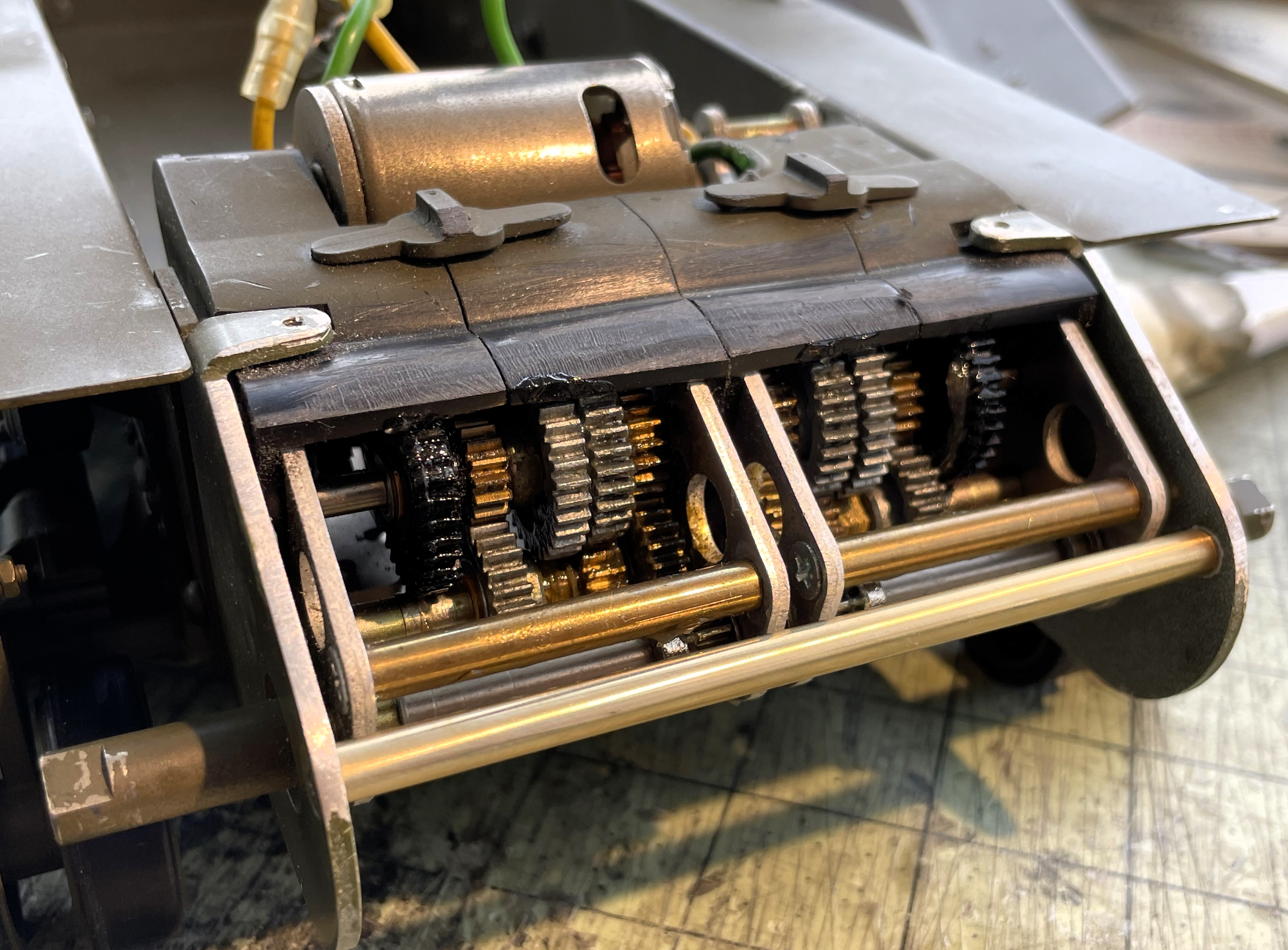 1/16 RC M4A3E8 Korean war - Restoring Tamiya M4 with Takom kit - build