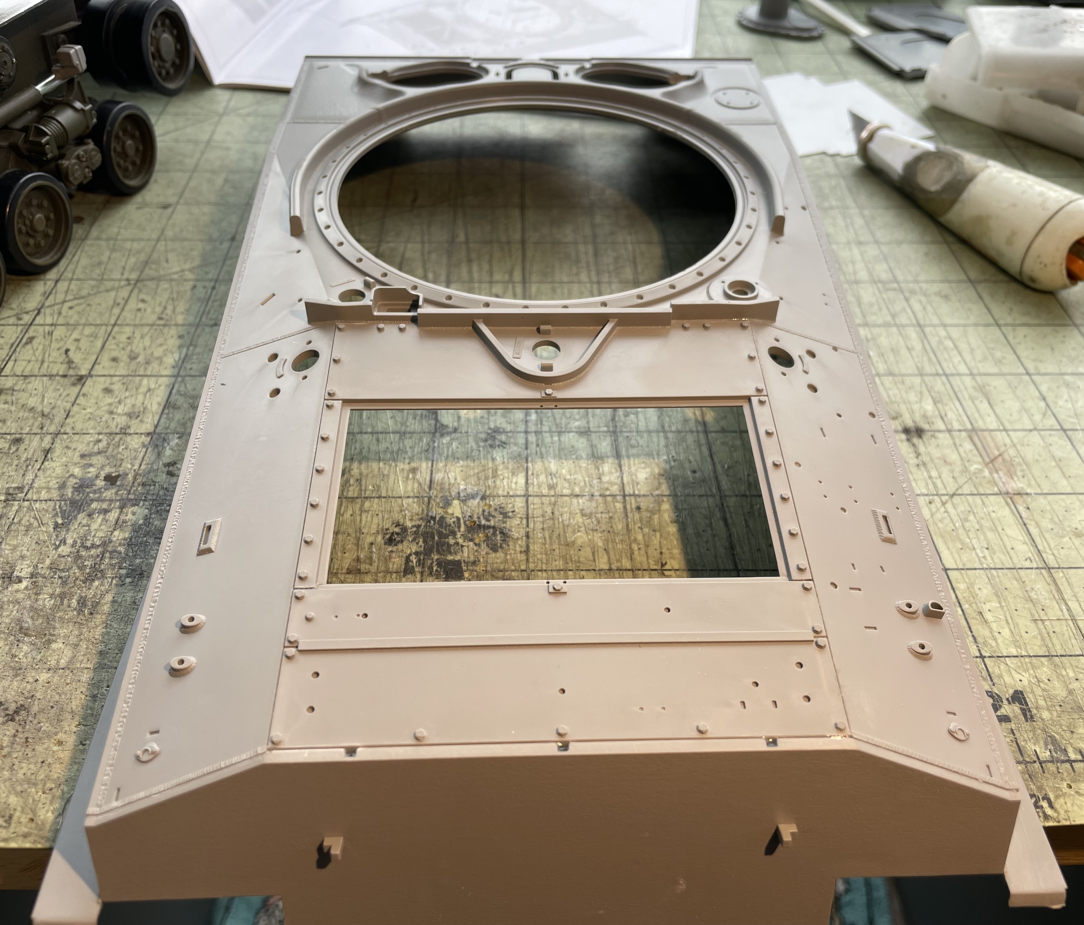1/16 RC M4A3E8 Korean war - Restoring Tamiya M4 with Takom kit - build