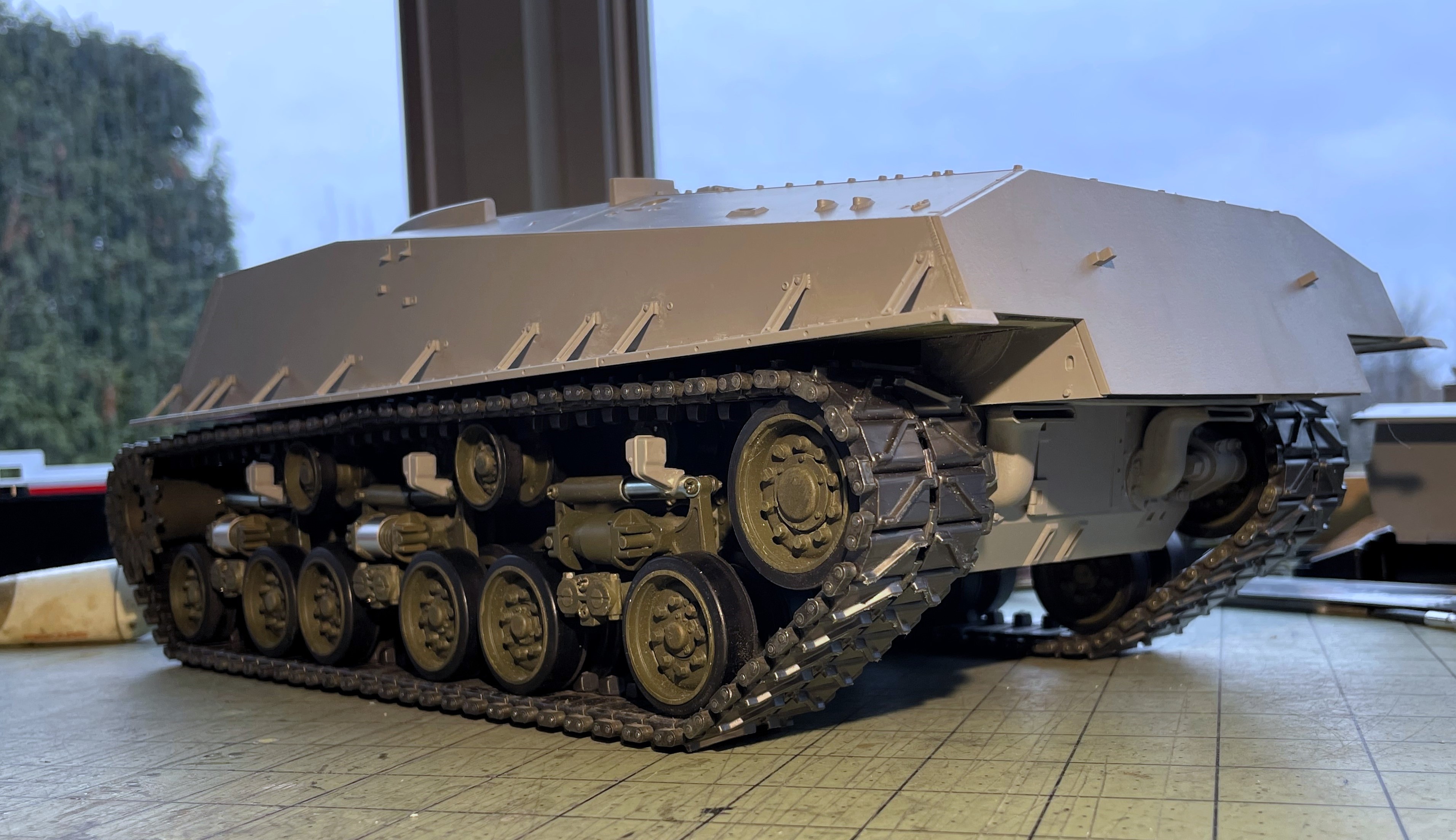 1/16 RC M4A3E8 Korean war - Restoring Tamiya M4 with Takom kit - build