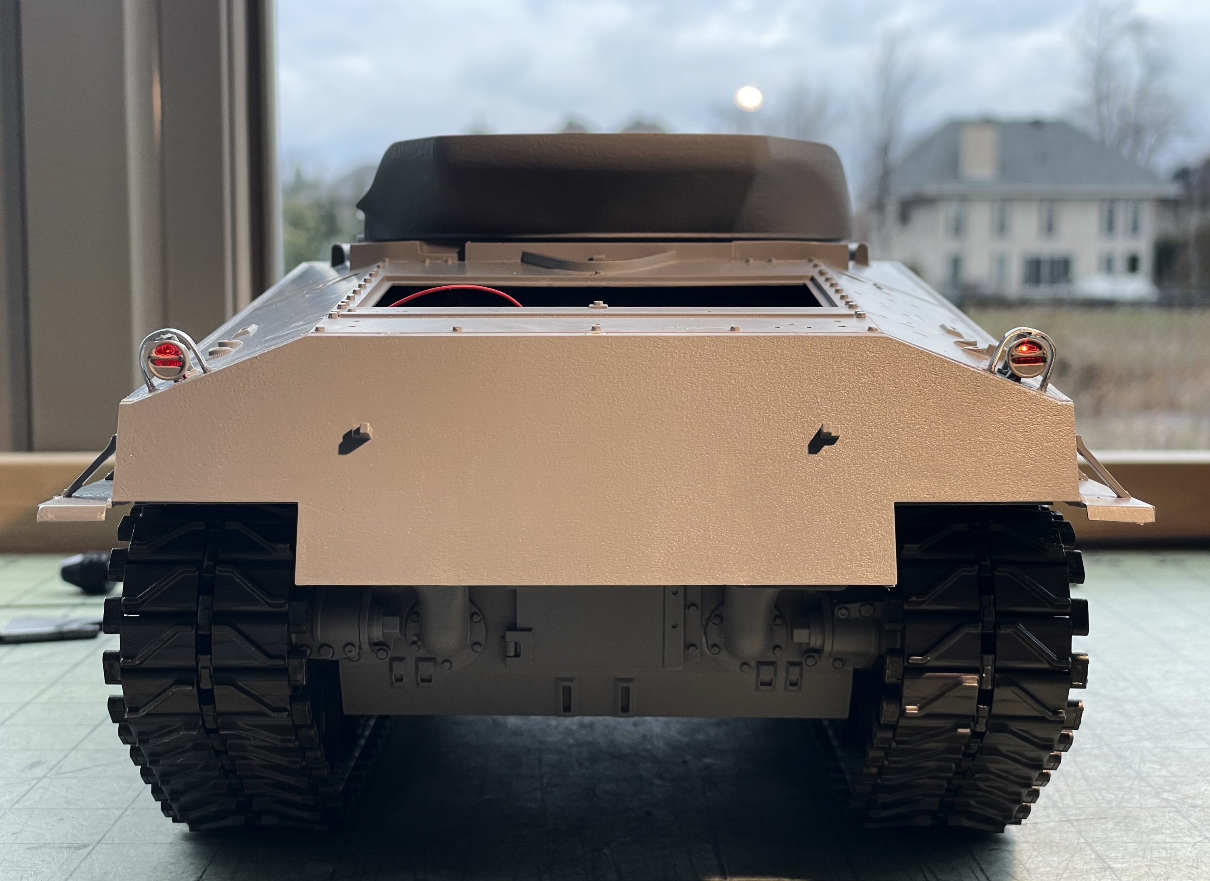 1/16 RC M4A3E8 Korean war - Restoring Tamiya M4 with Takom kit - build