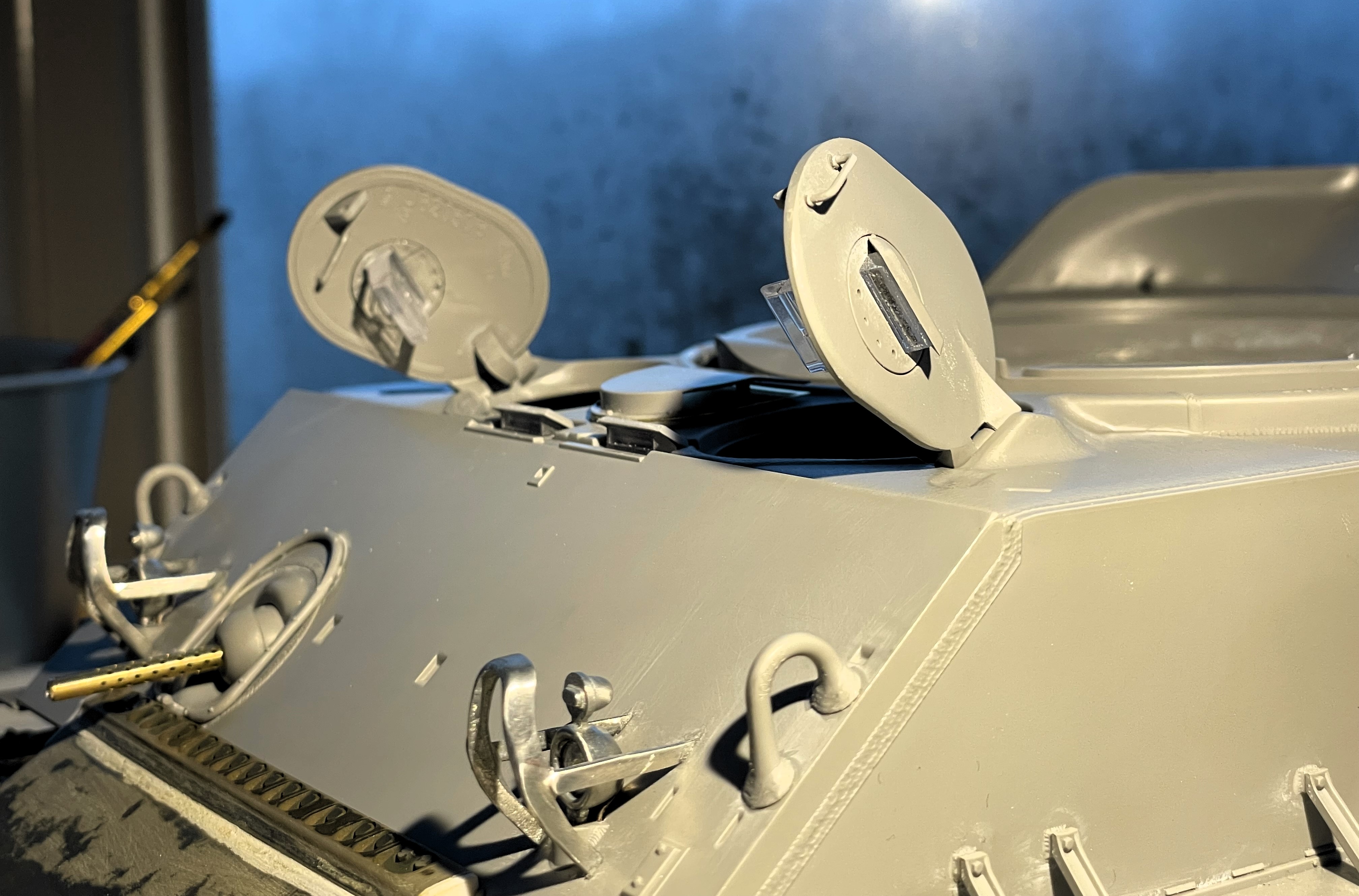 1/16 RC M4A3E8 Korean war - Restoring Tamiya M4 with Takom kit - build