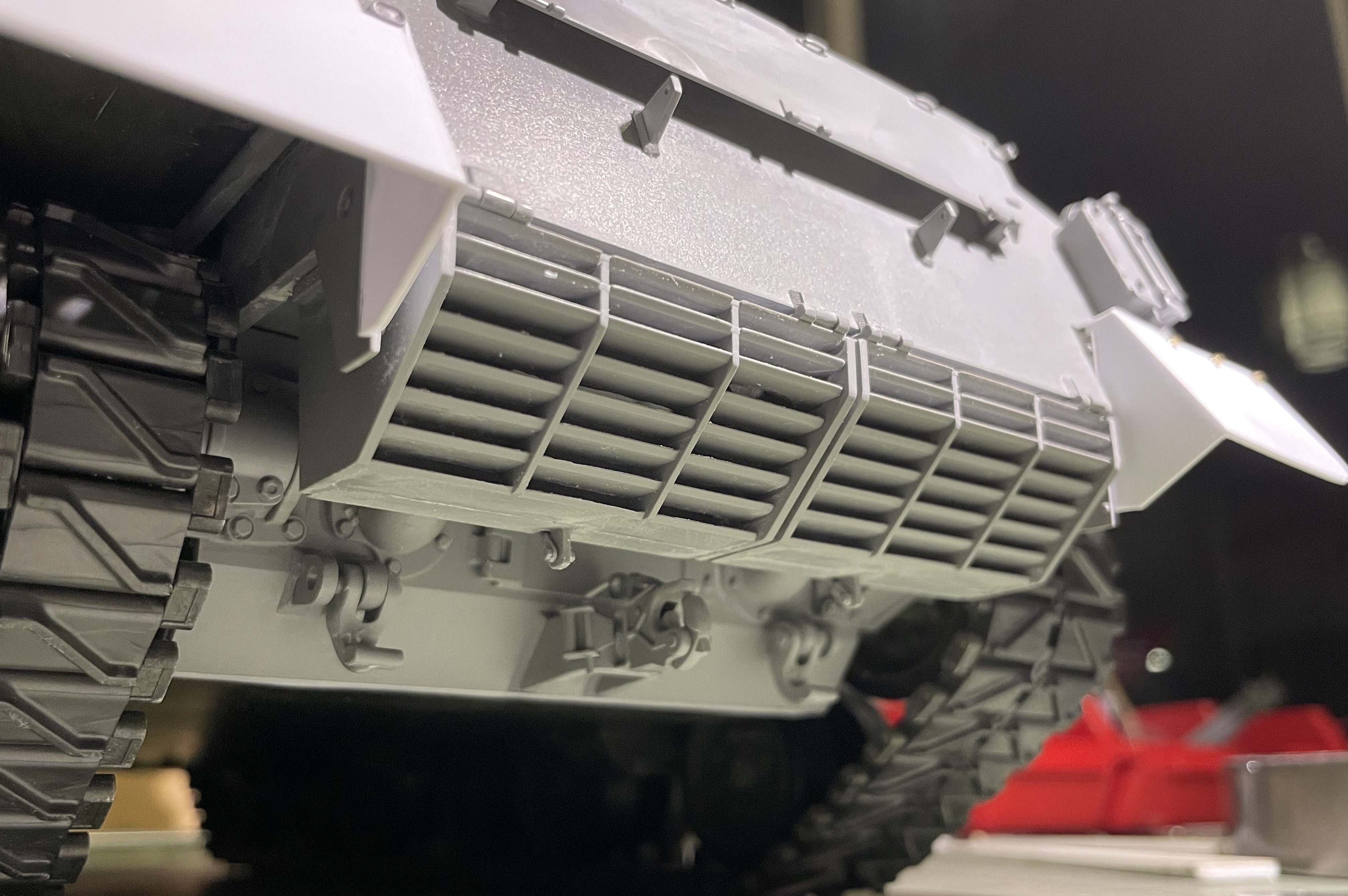 1/16 RC M4A3E8 Korean war - Restoring Tamiya M4 with Takom kit - build