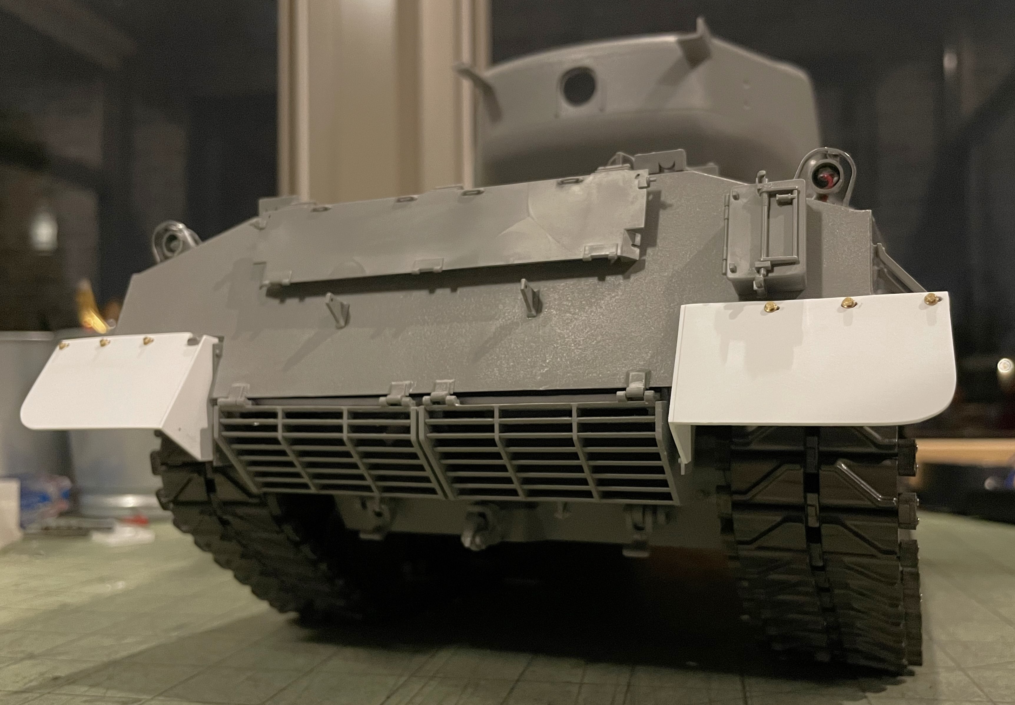 1/16 RC M4A3E8 Korean war - Restoring Tamiya M4 with Takom kit - build