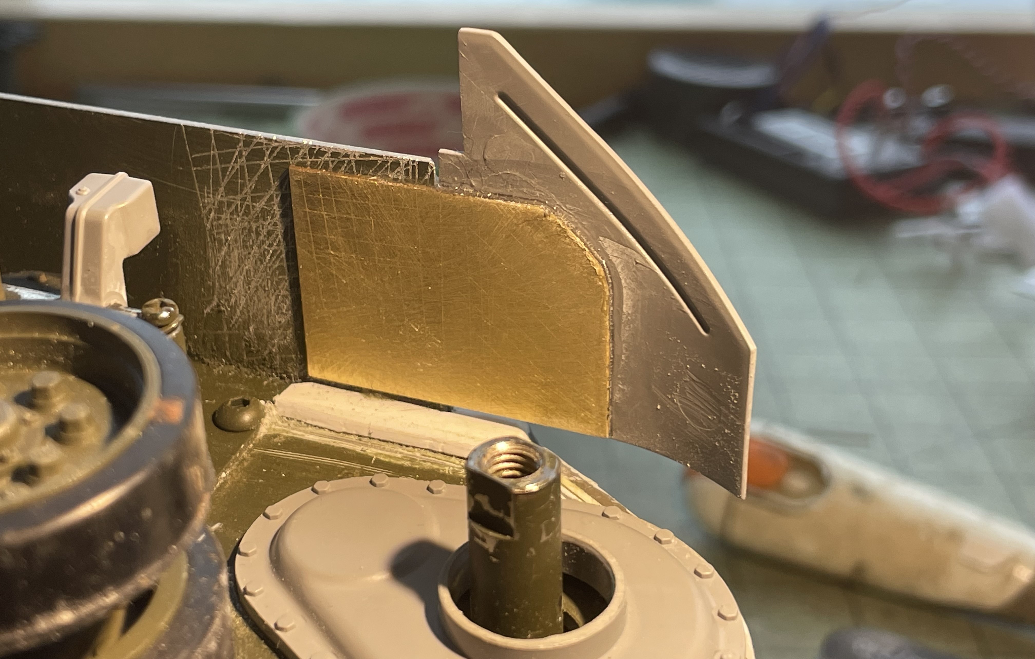 1/16 RC M4A3E8 Korean war - Restoring Tamiya M4 with Takom kit - build