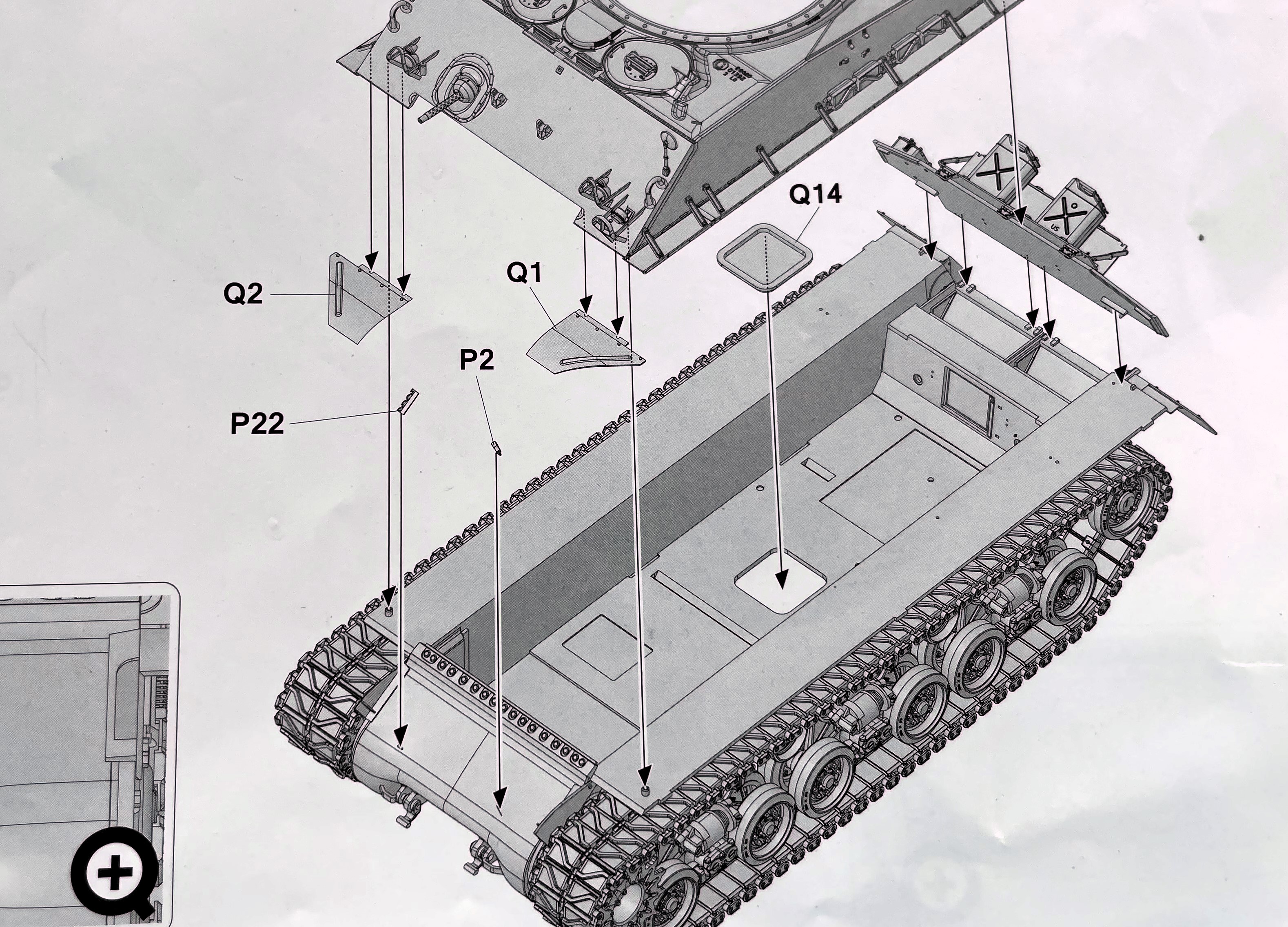 1/16 RC M4A3E8 Korean war - Restoring Tamiya M4 with Takom kit - build
