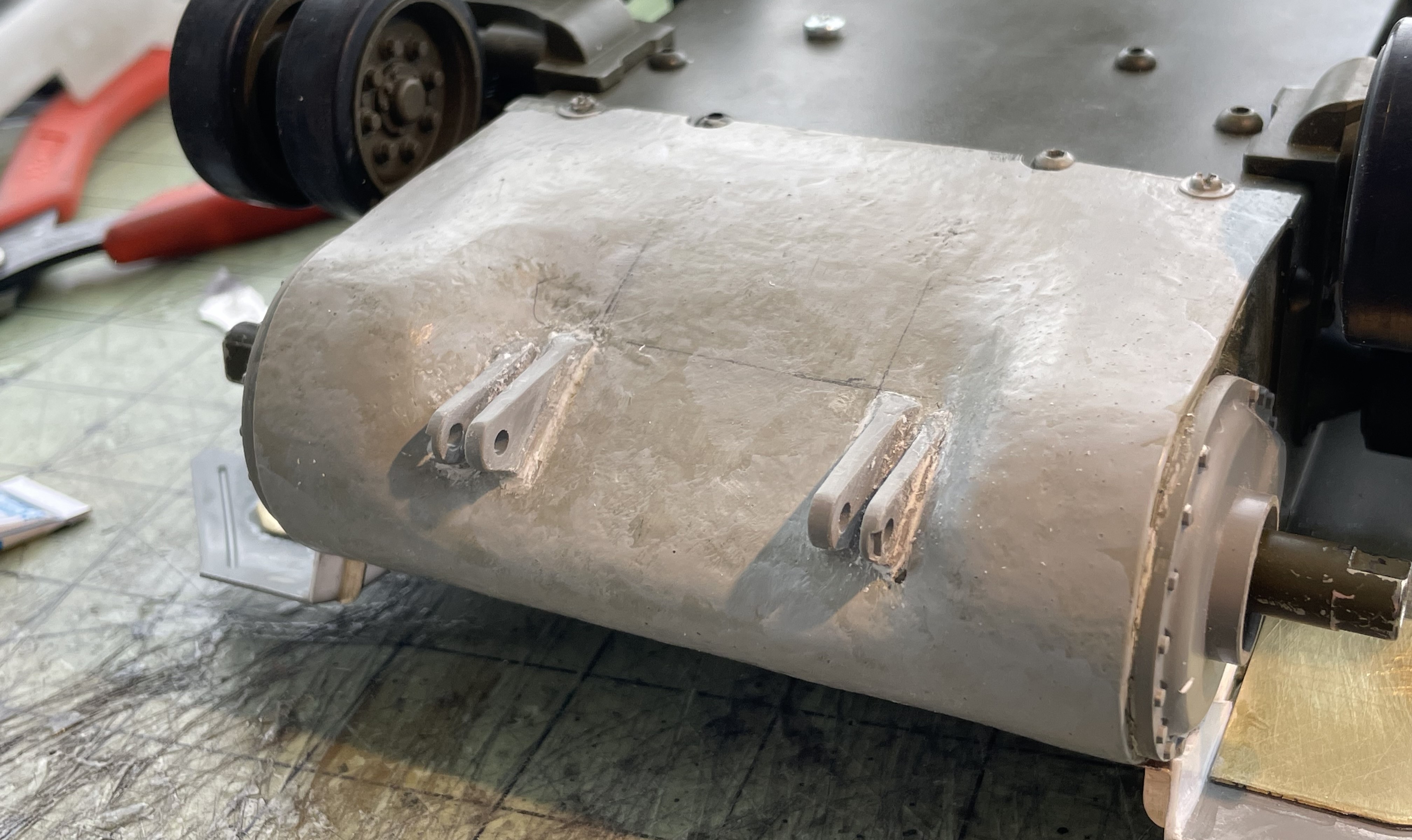 1/16 RC M4A3E8 Korean war - Restoring Tamiya M4 with Takom kit - build