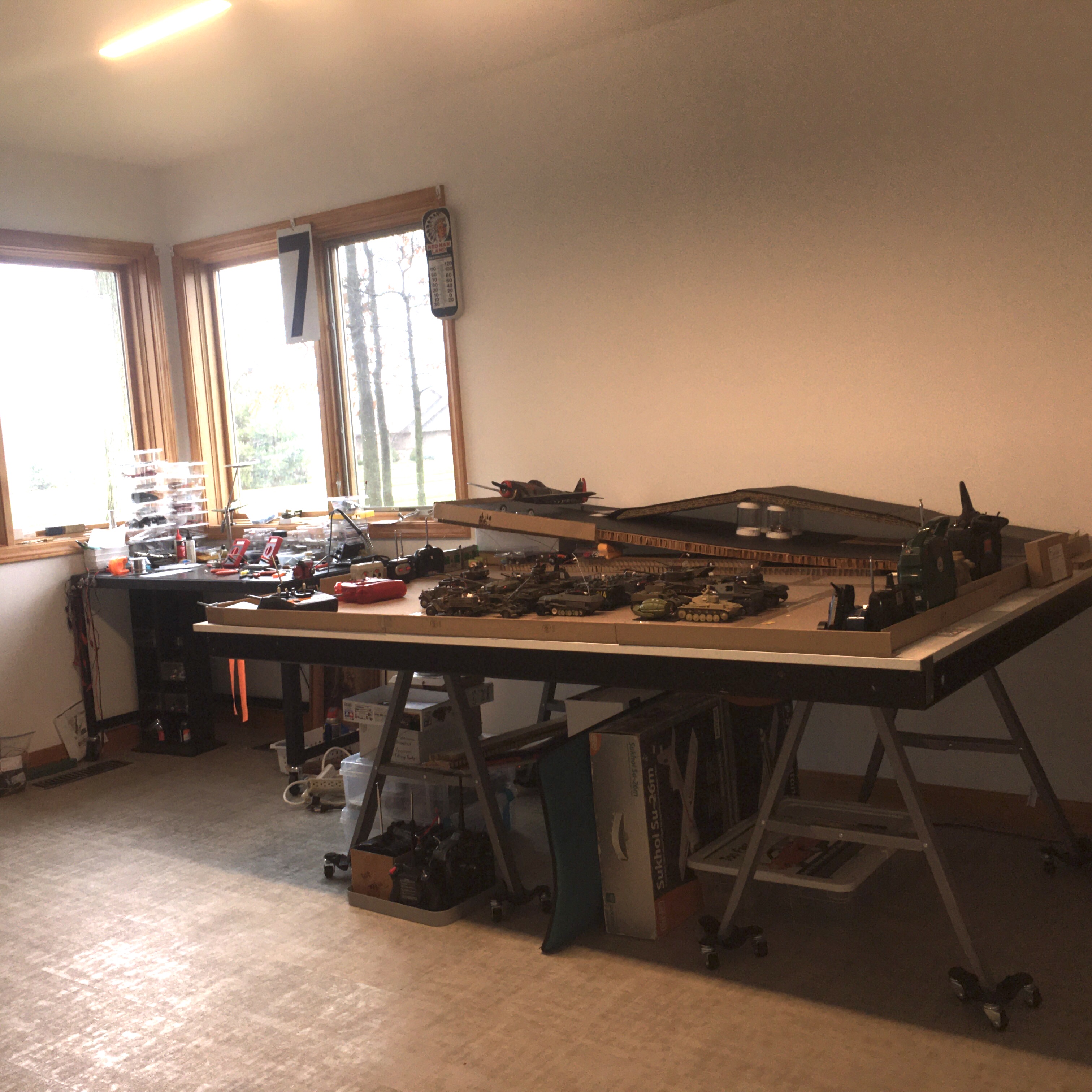 My new workbench area