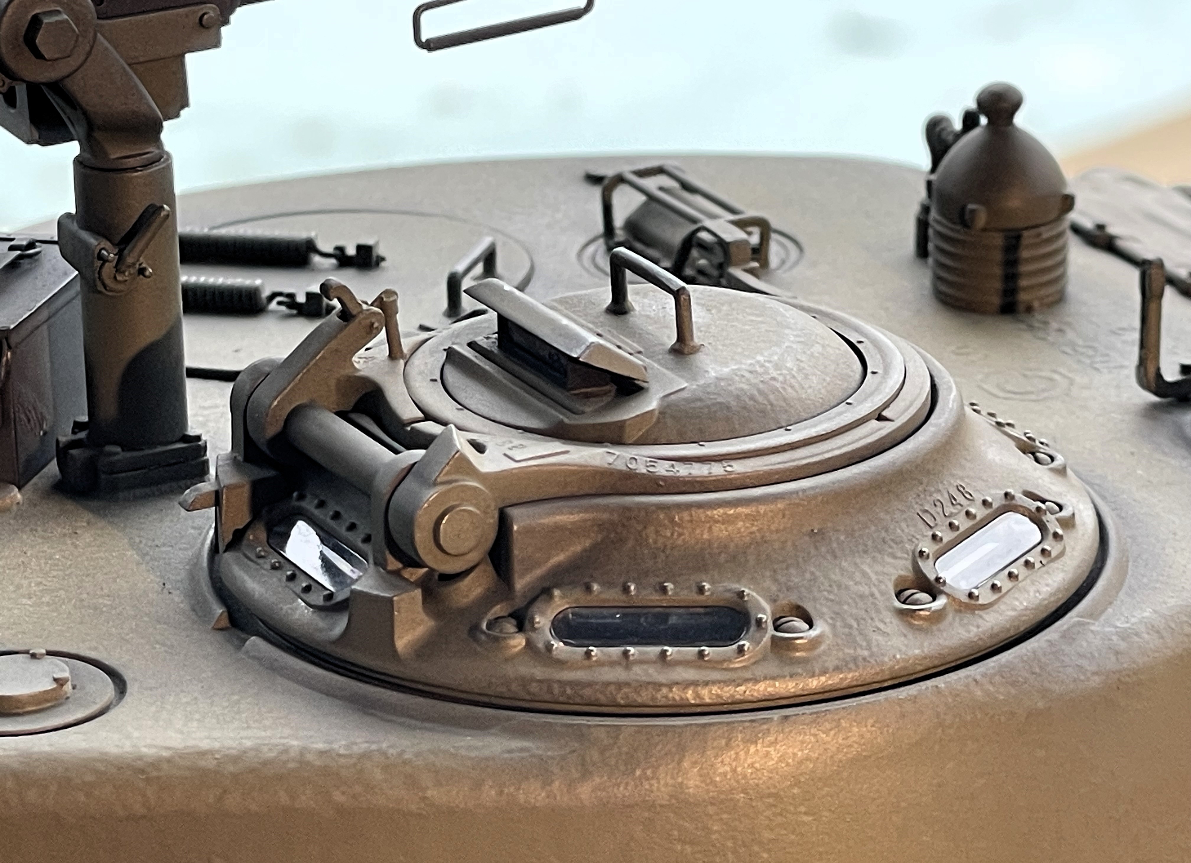 1/16 RC M4A3E8 Korean war - Restoring Tamiya M4 with Takom kit - build