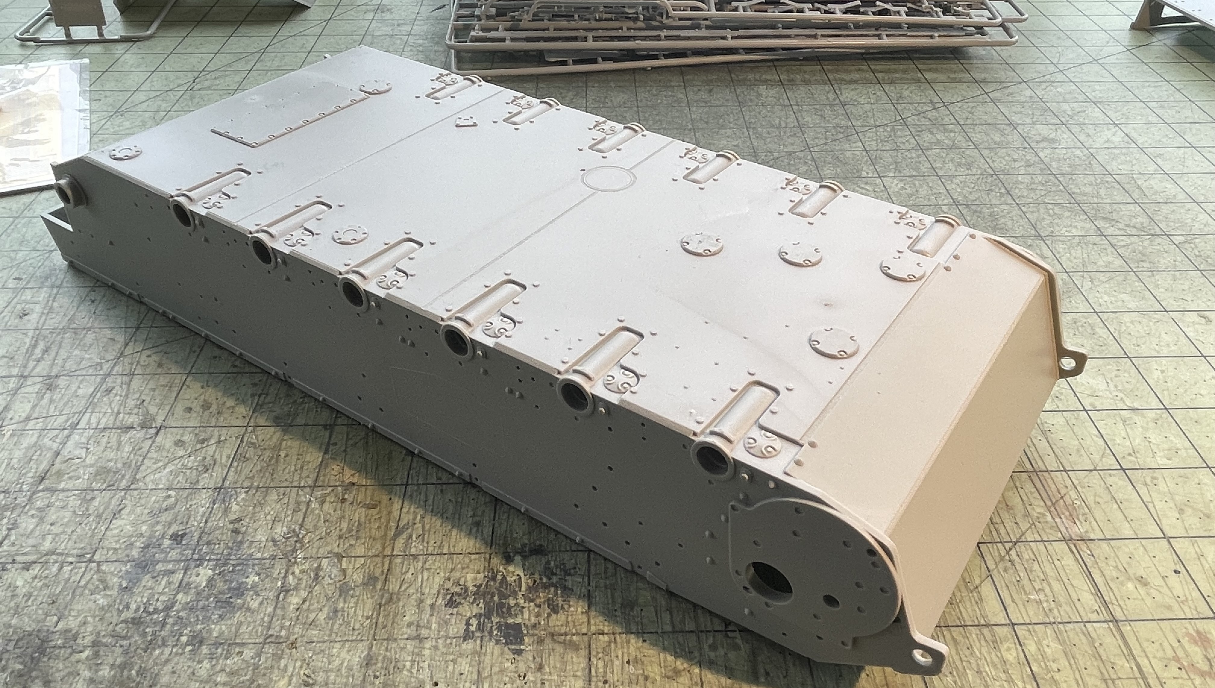 1/16 PzKpfw III Ausf M - Converting Trumpeter kit to RC - Build