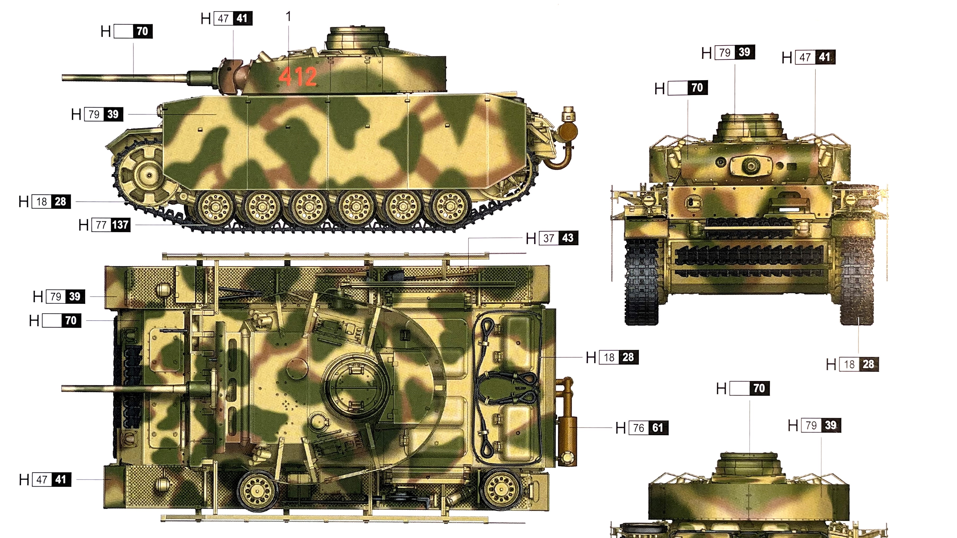 1/16 PzKpfw III Ausf M - Converting Trumpeter kit to RC - Build