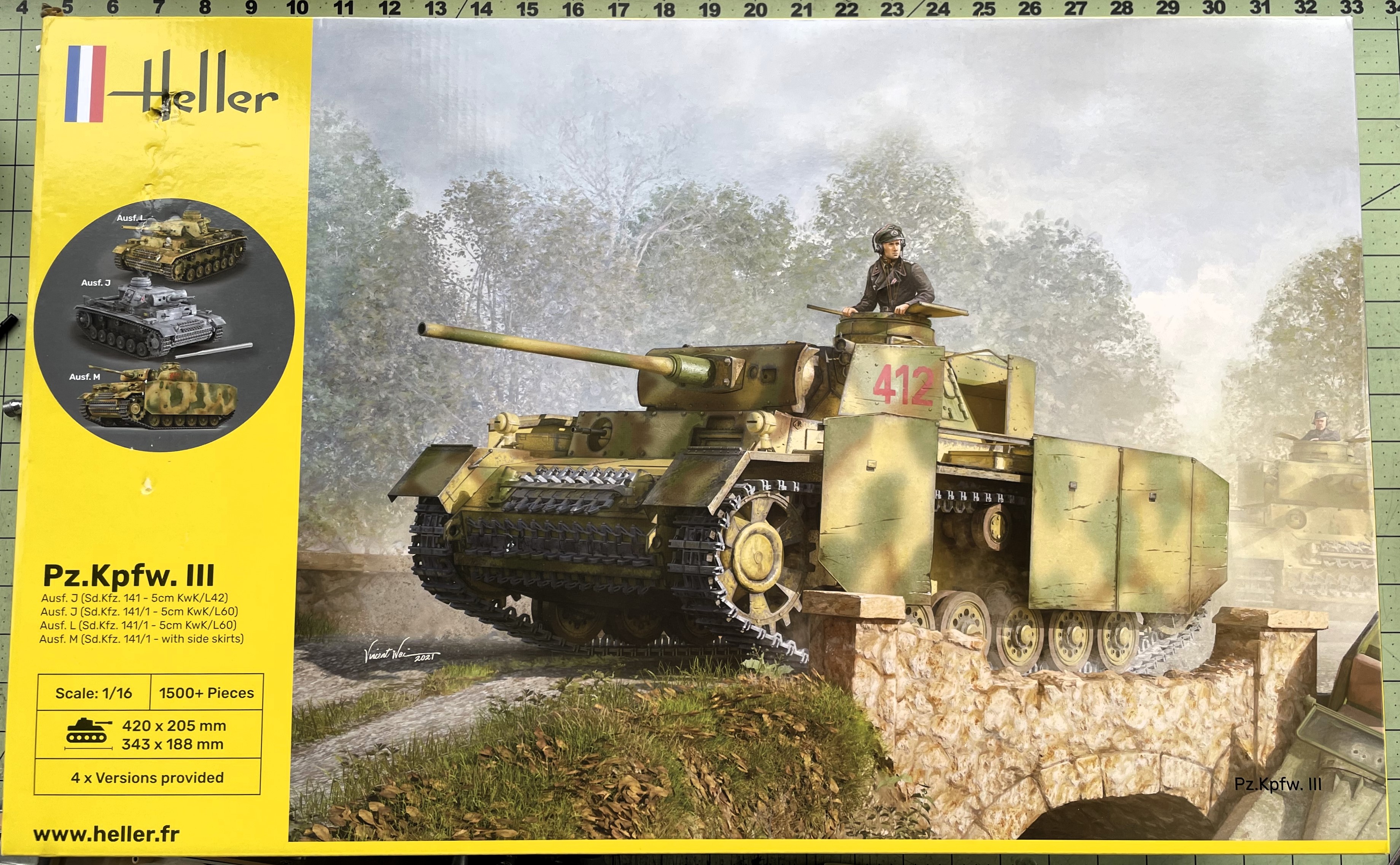 1/16 PzKpfw III Ausf M - Converting Trumpeter kit to RC - Build