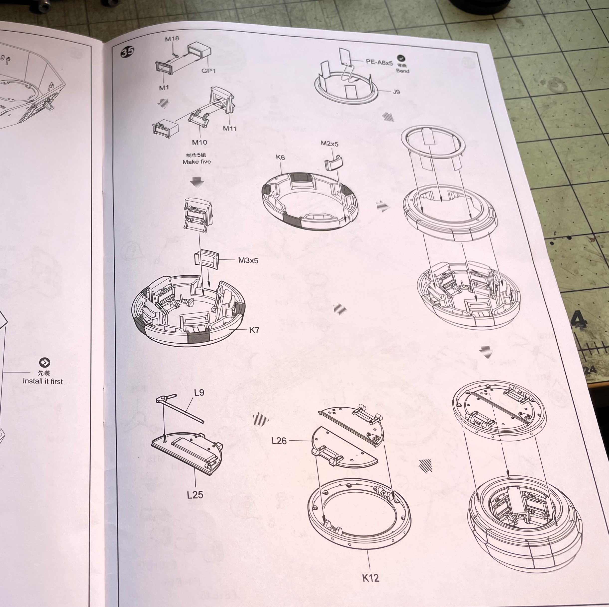 1/16 PzKpfw III Ausf M - Converting Trumpeter kit to RC - Build