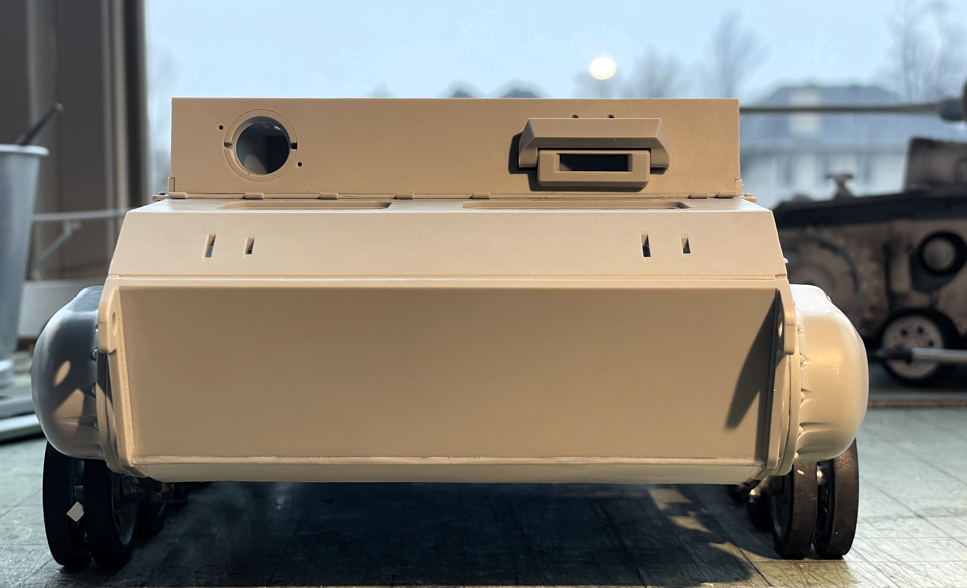 1/16 PzKpfw III Ausf M - Converting the Trumpeter/Heller kit to RC - Build