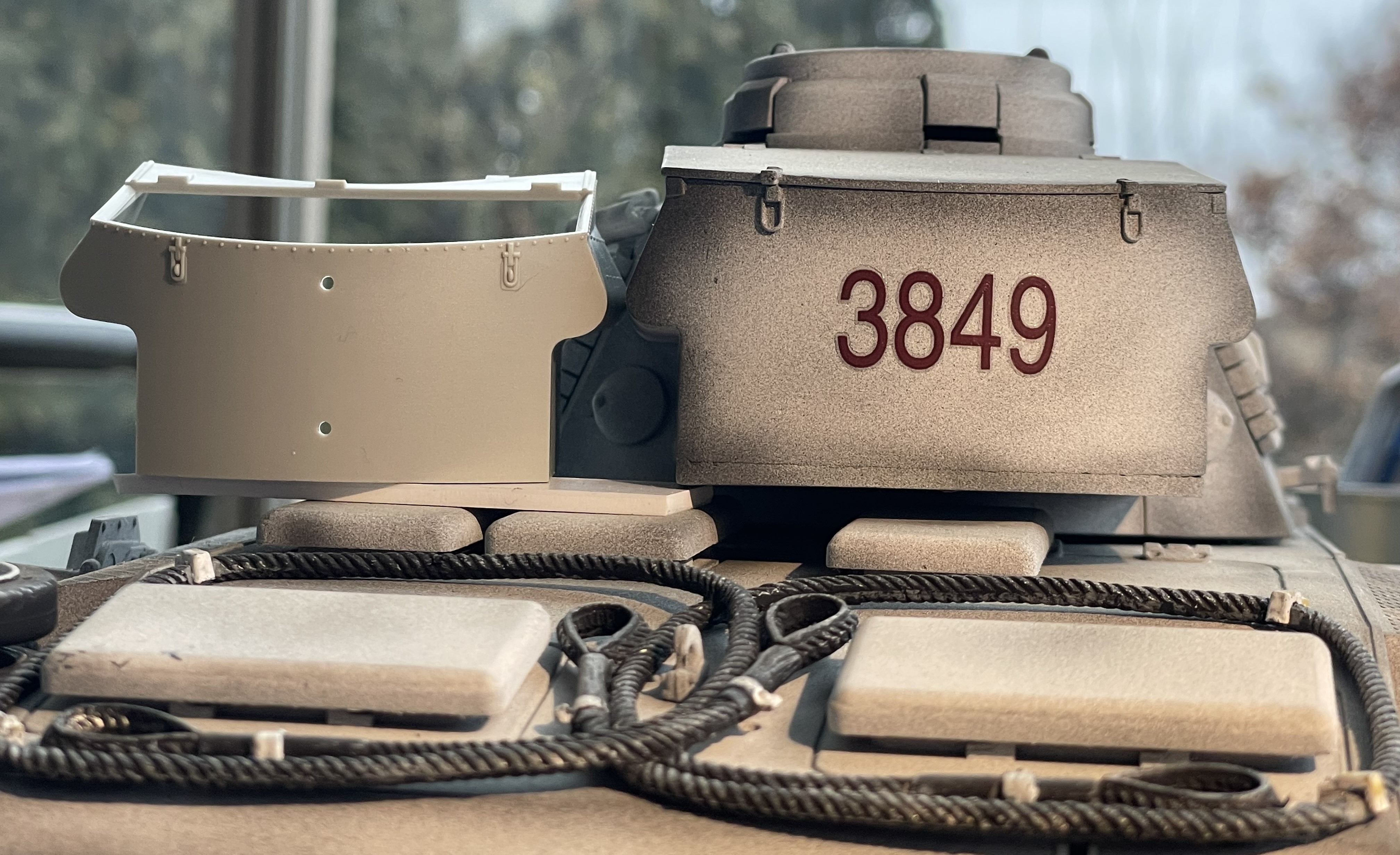 1/16 PzKpfw III Ausf M - Trumpeter/Heller kit with Taigen hull integration - Build