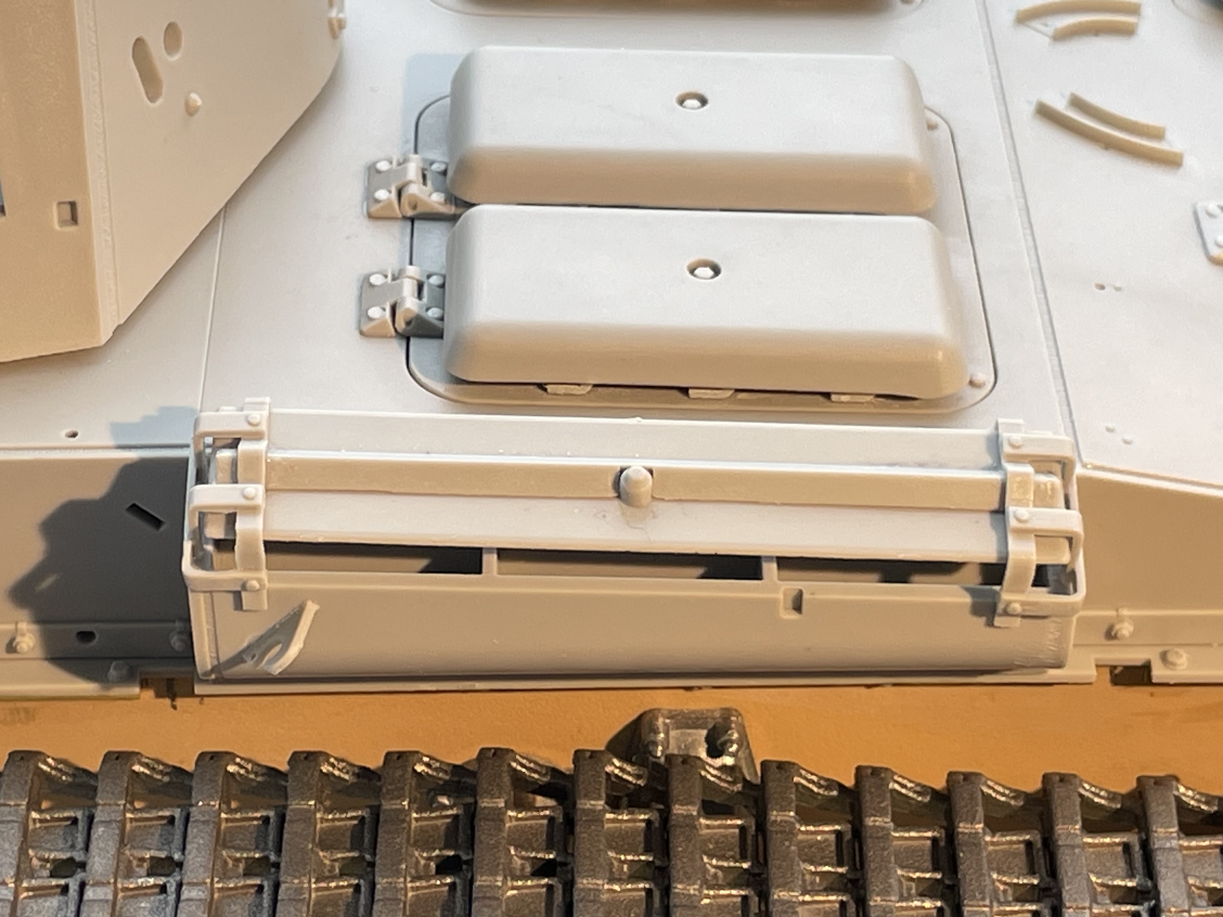 1/16 PzKpfw III Ausf M - Trumpeter/Heller kit with Taigen hull integration - Build