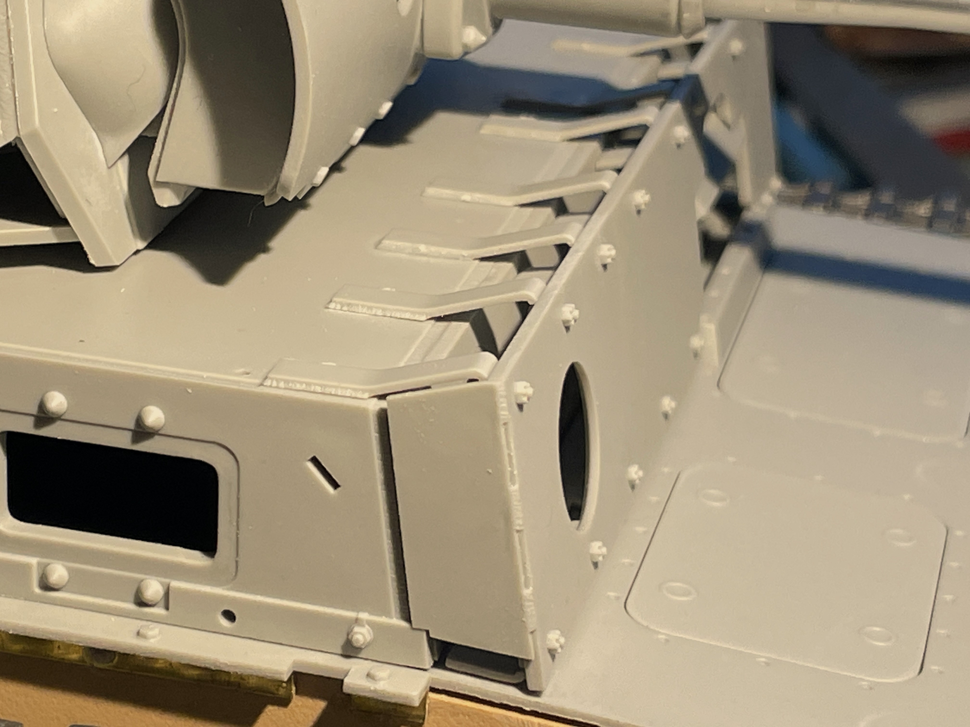 1/16 PzKpfw III Ausf M - Trumpeter/Heller kit with Taigen hull integration - Build