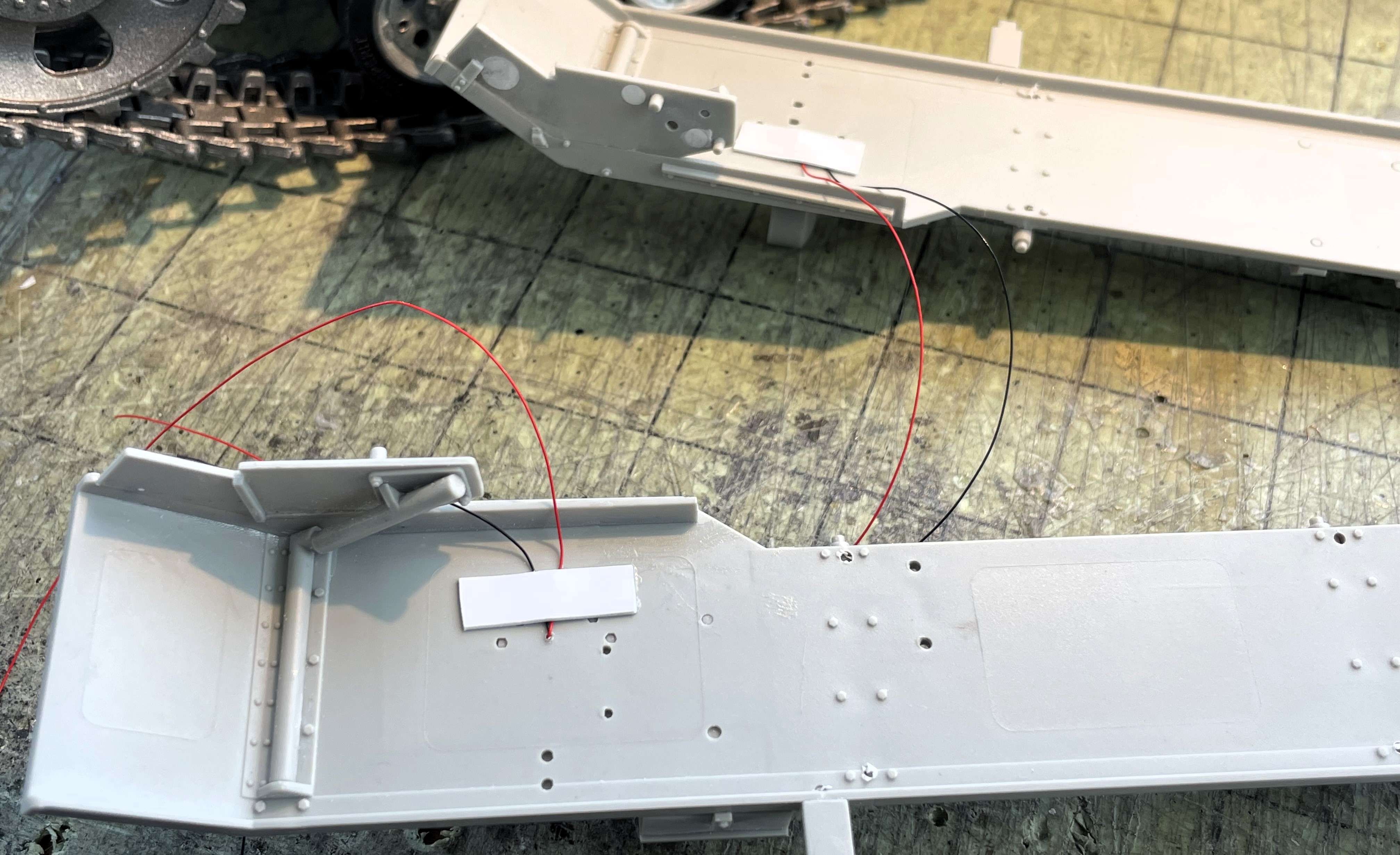 1/16 PzKpfw III Ausf M - Trumpeter/Heller kit with Taigen hull integration - Build