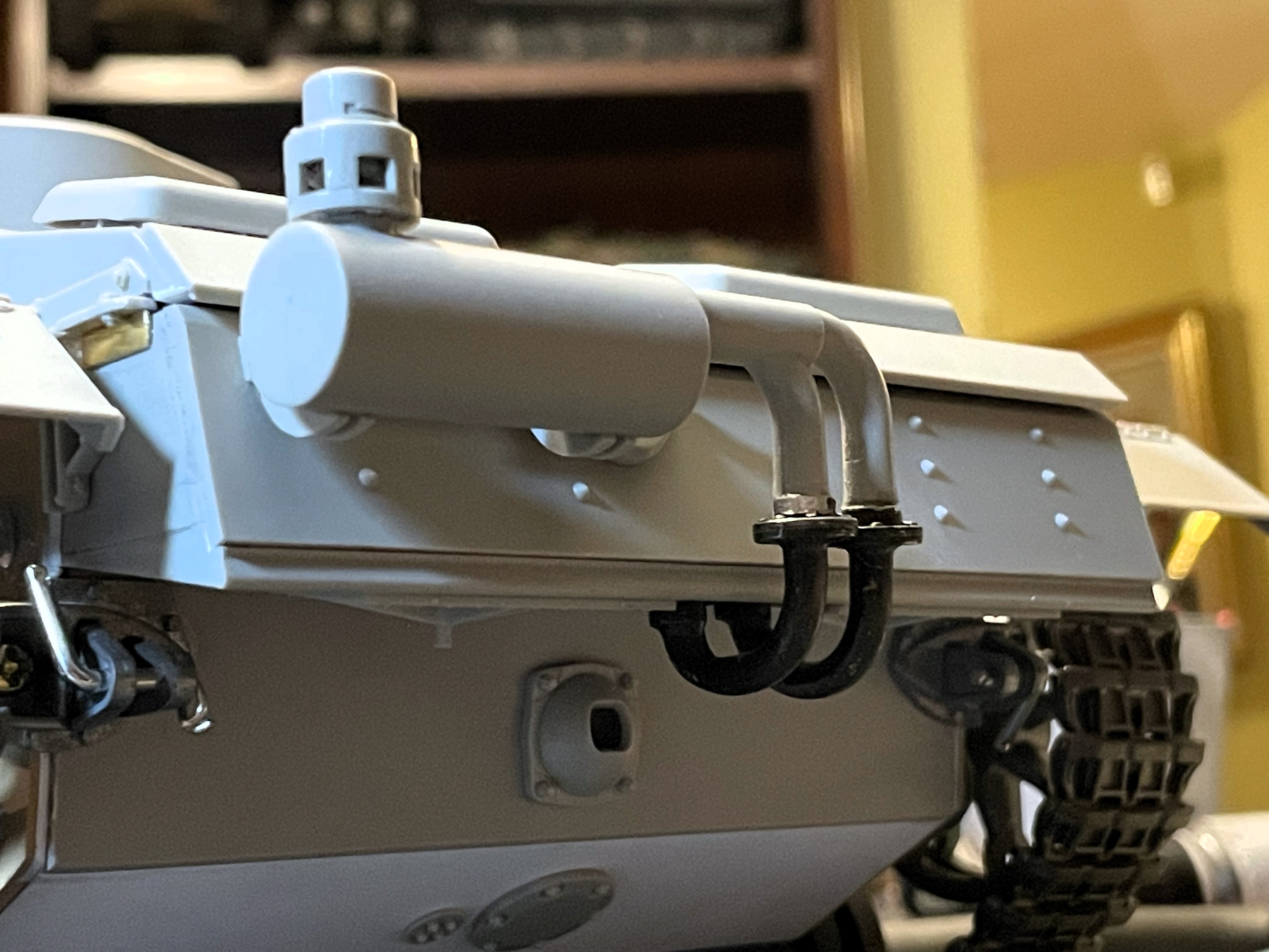1/16 PzKpfw III Ausf M - Trumpeter/Heller kit with Taigen hull integration - Build