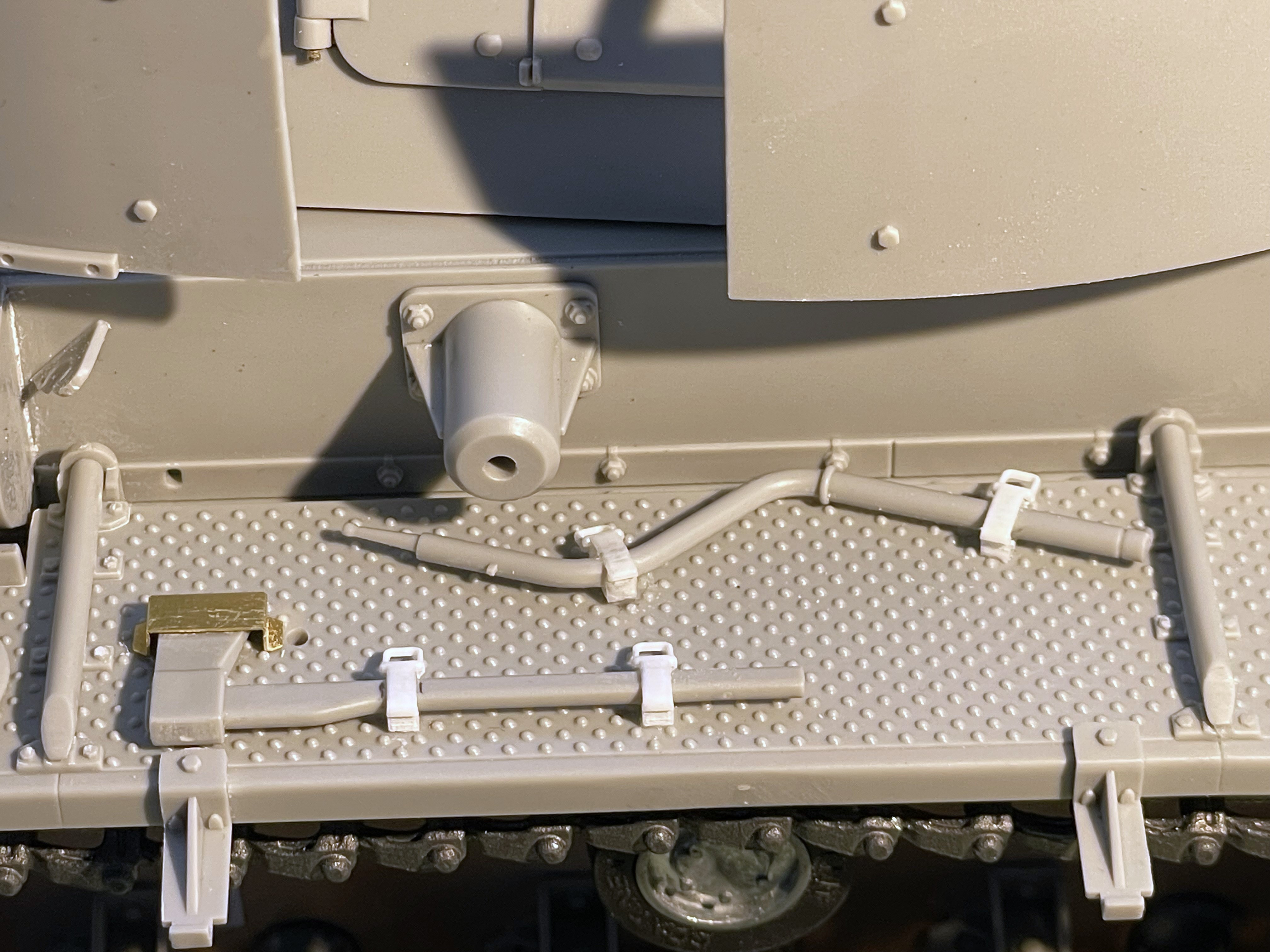 1/16 PzKpfw III Ausf M - Trumpeter/Heller kit with Taigen hull integration - Build