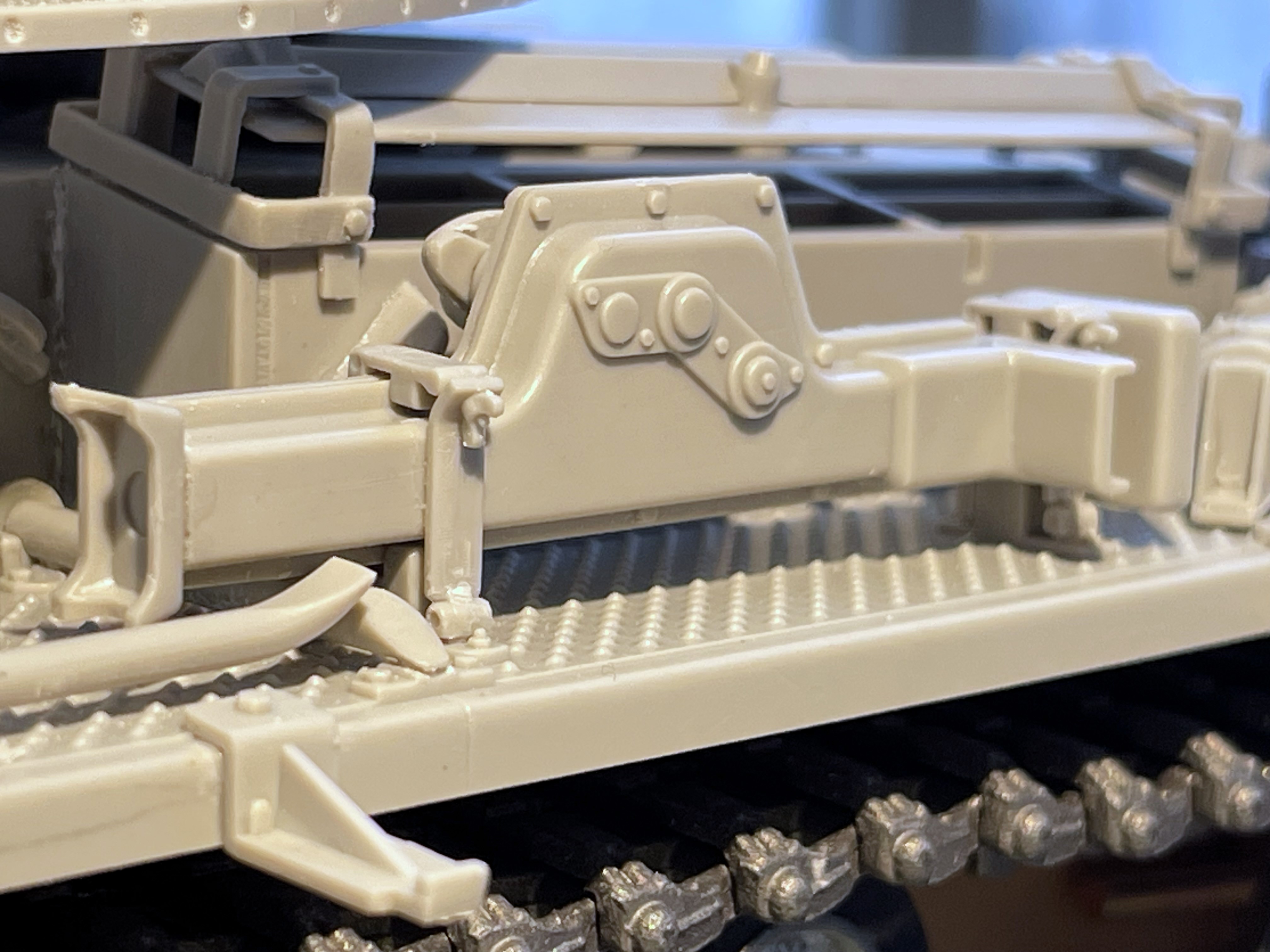 1/16 PzKpfw III Ausf M - Trumpeter/Heller kit with Taigen hull integration - Build