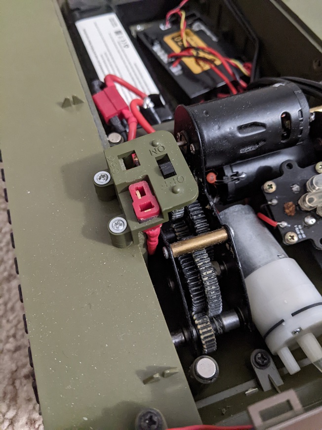 Top hull charging port mod