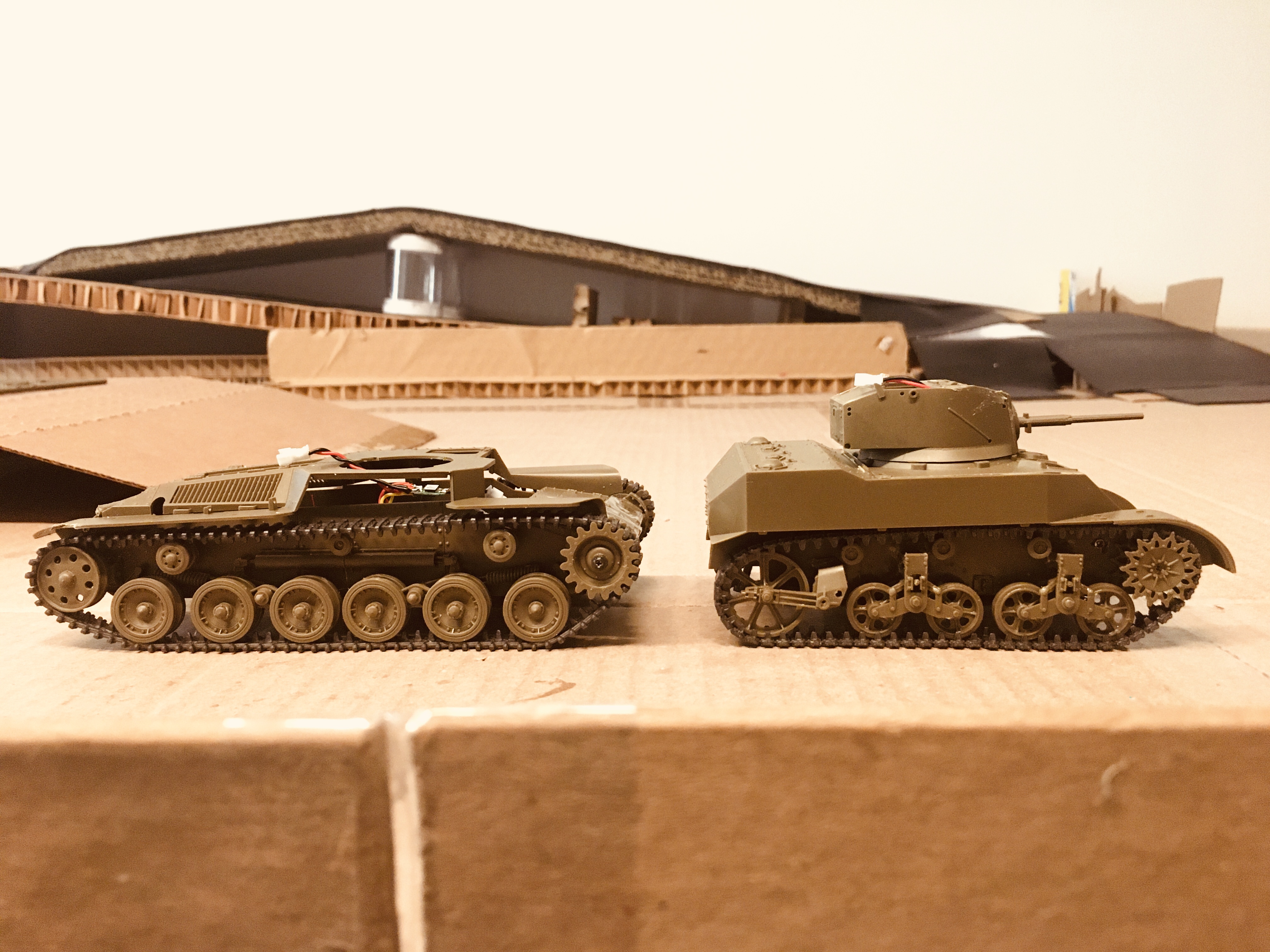 T-97 Vs M5 Stuart. The T-79 wins in every aspect especially suspension.