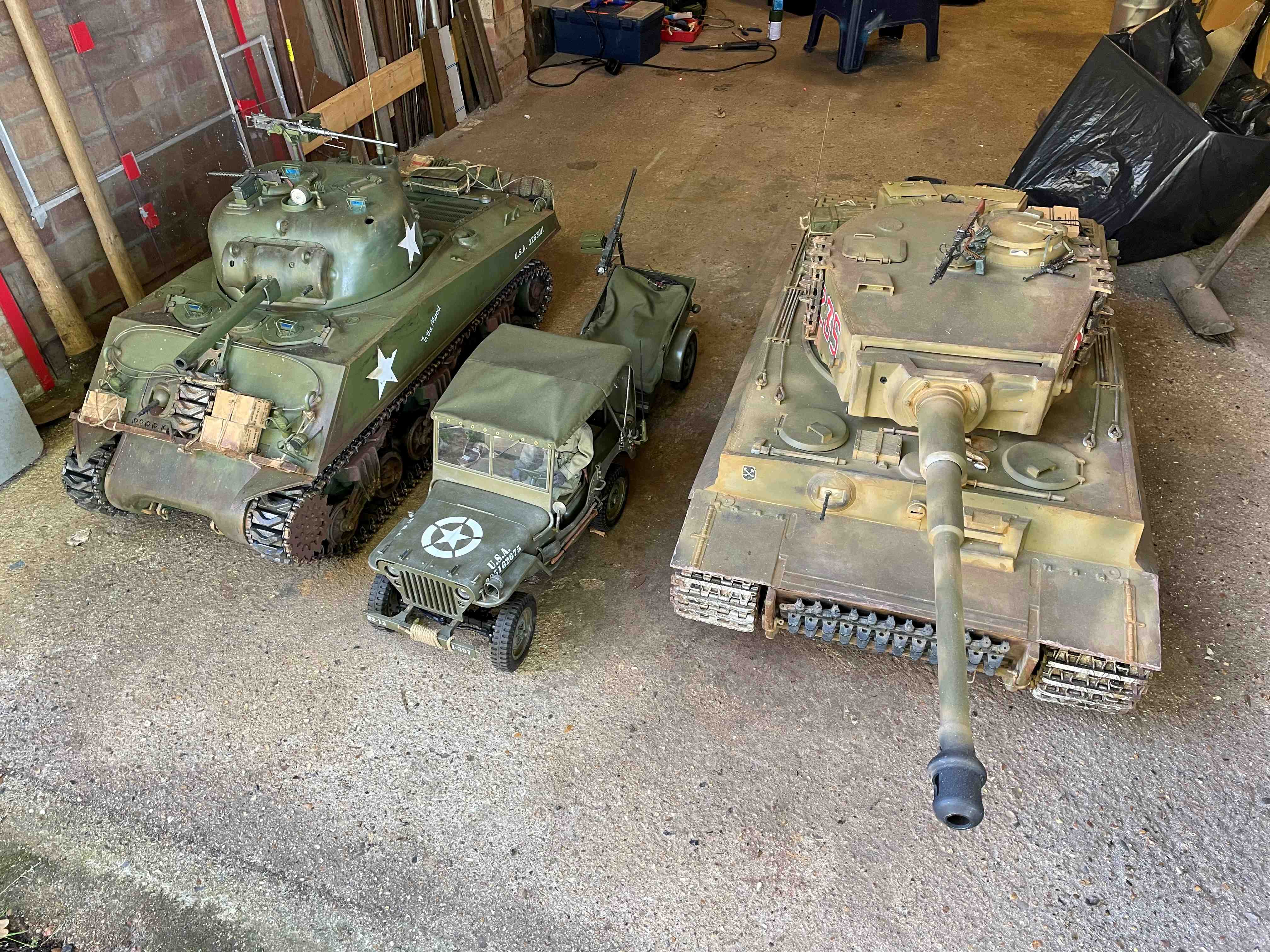 These are my current tanks