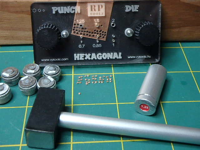 RP TOOLZ HEXAGONAL PUNCH