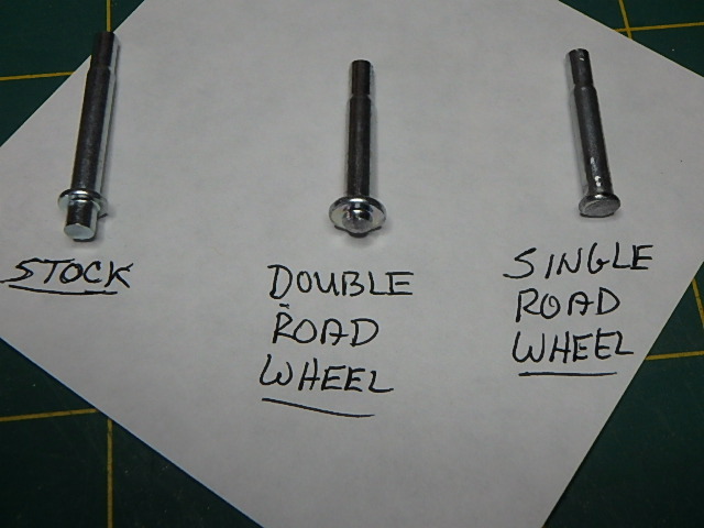 MODIFIED TAMIYA AXLES