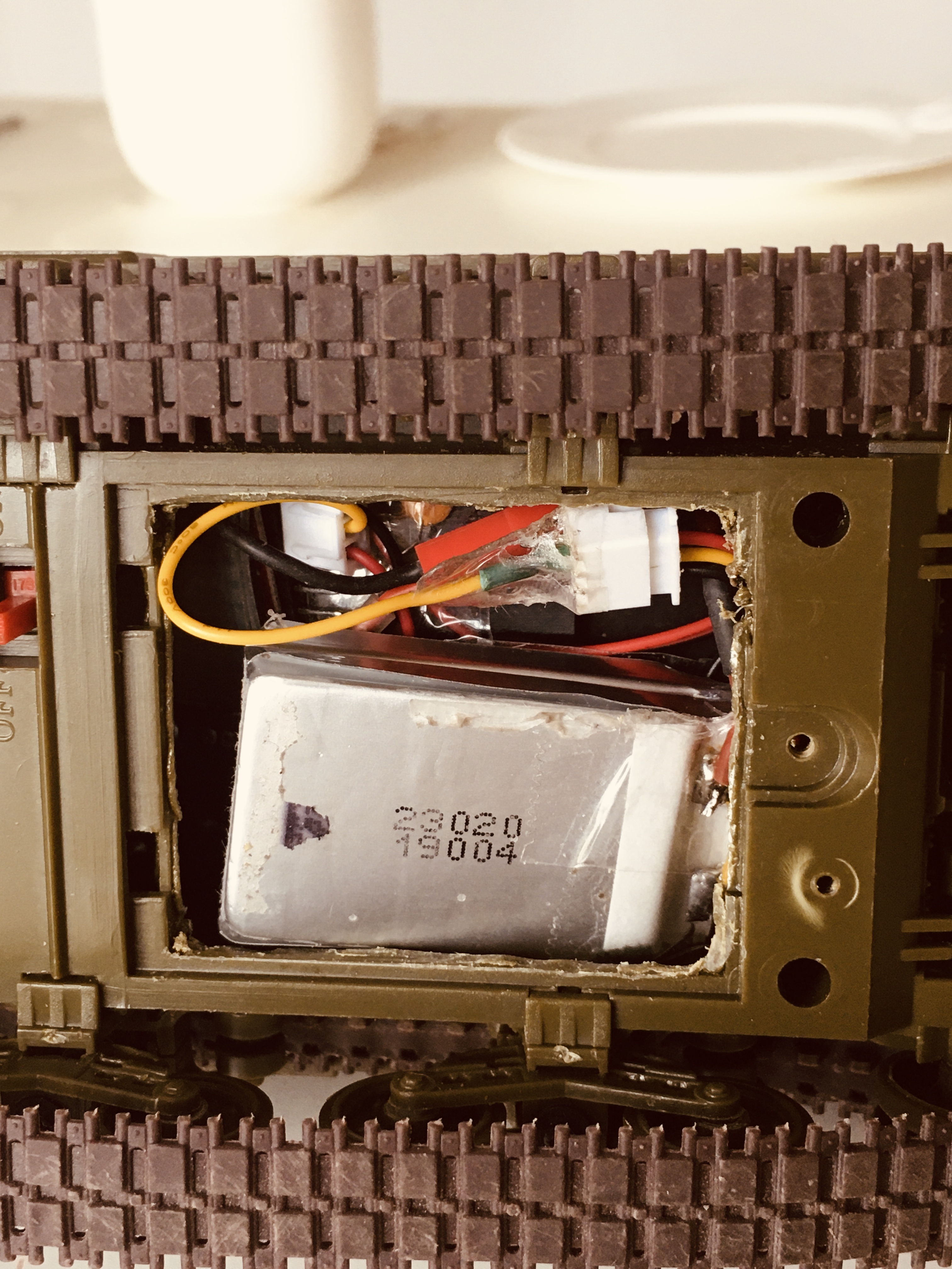 Lipo access panel.