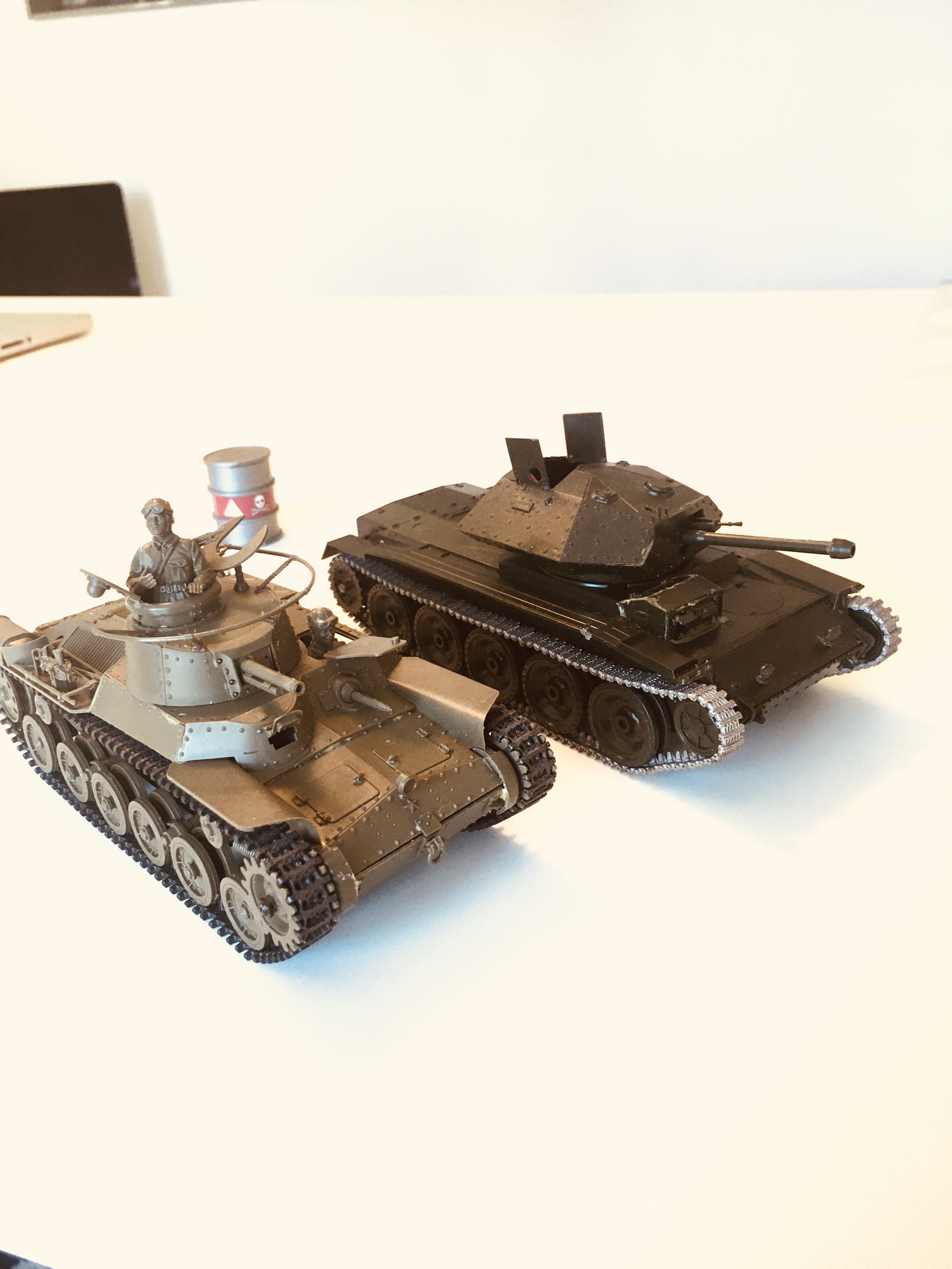 Type 97 and Crusader Mk III are the 2 most Challenging models builds I have ever successfully done.