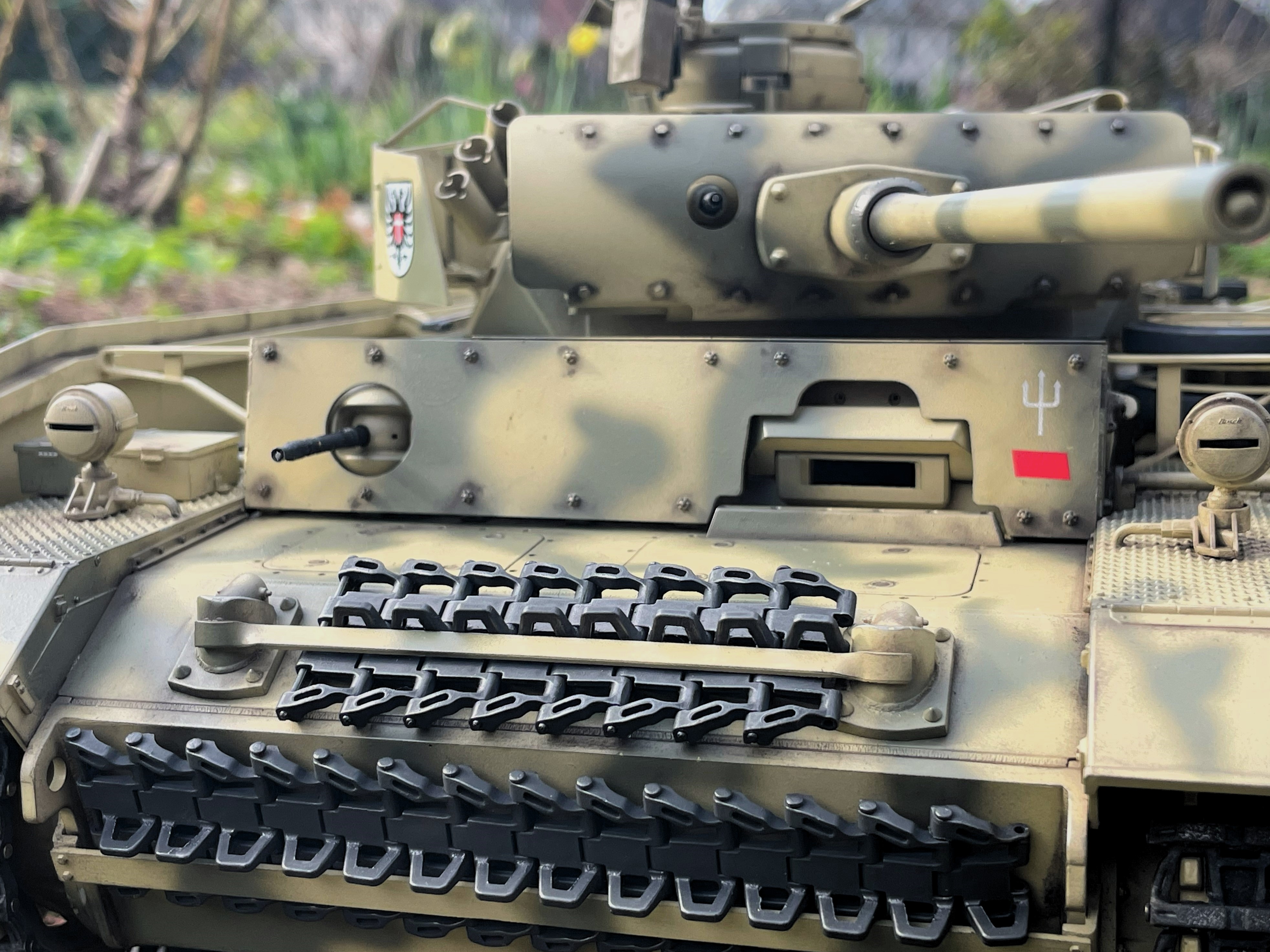 1/16 PzKpfw III Ausf M - Trumpeter/Heller kit with Taigen hull integration - Build