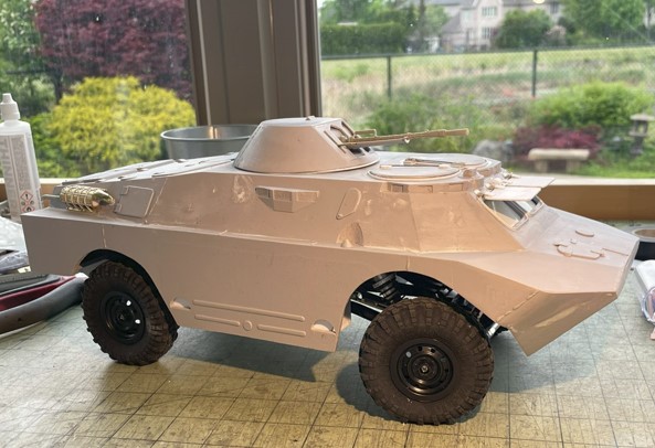 1/16 RC BRDM-2 Soviet Combat Recon Patrol Vehicle - Build