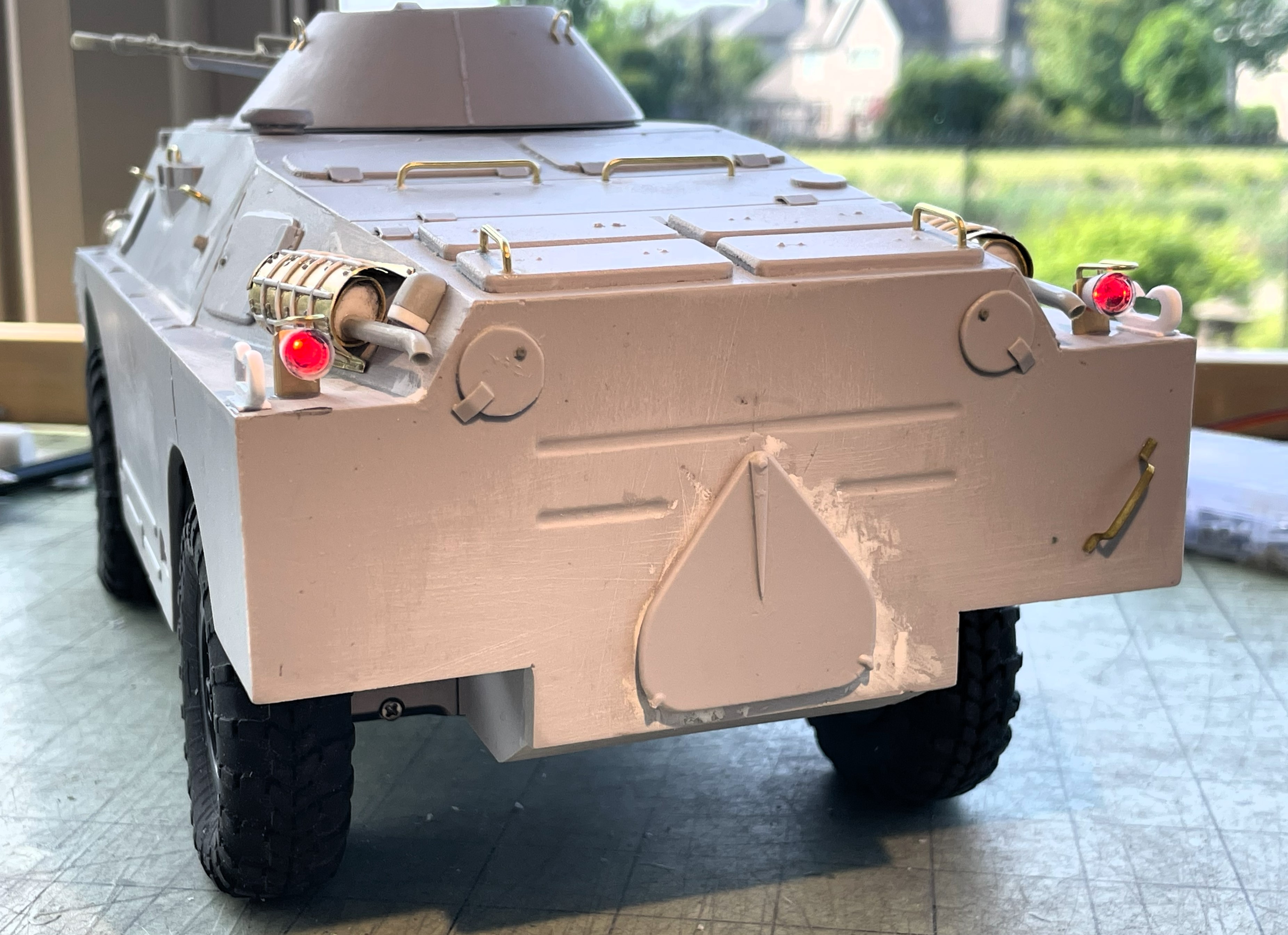 1/16 RC BRDM-2 Soviet Combat Recon Patrol Vehicle - Build