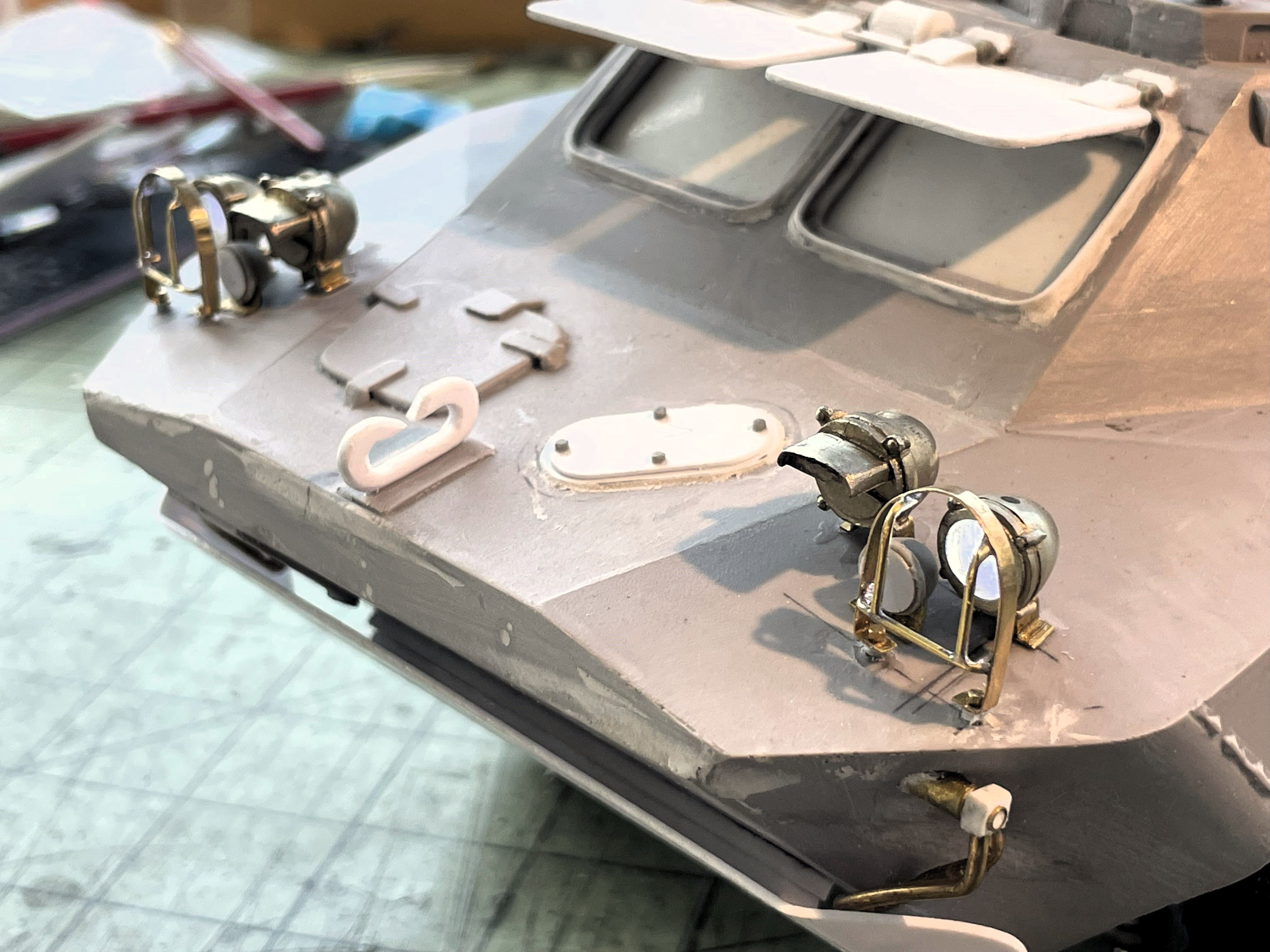 1/16 RC BRDM-2 Soviet Combat Recon Patrol Vehicle - Build