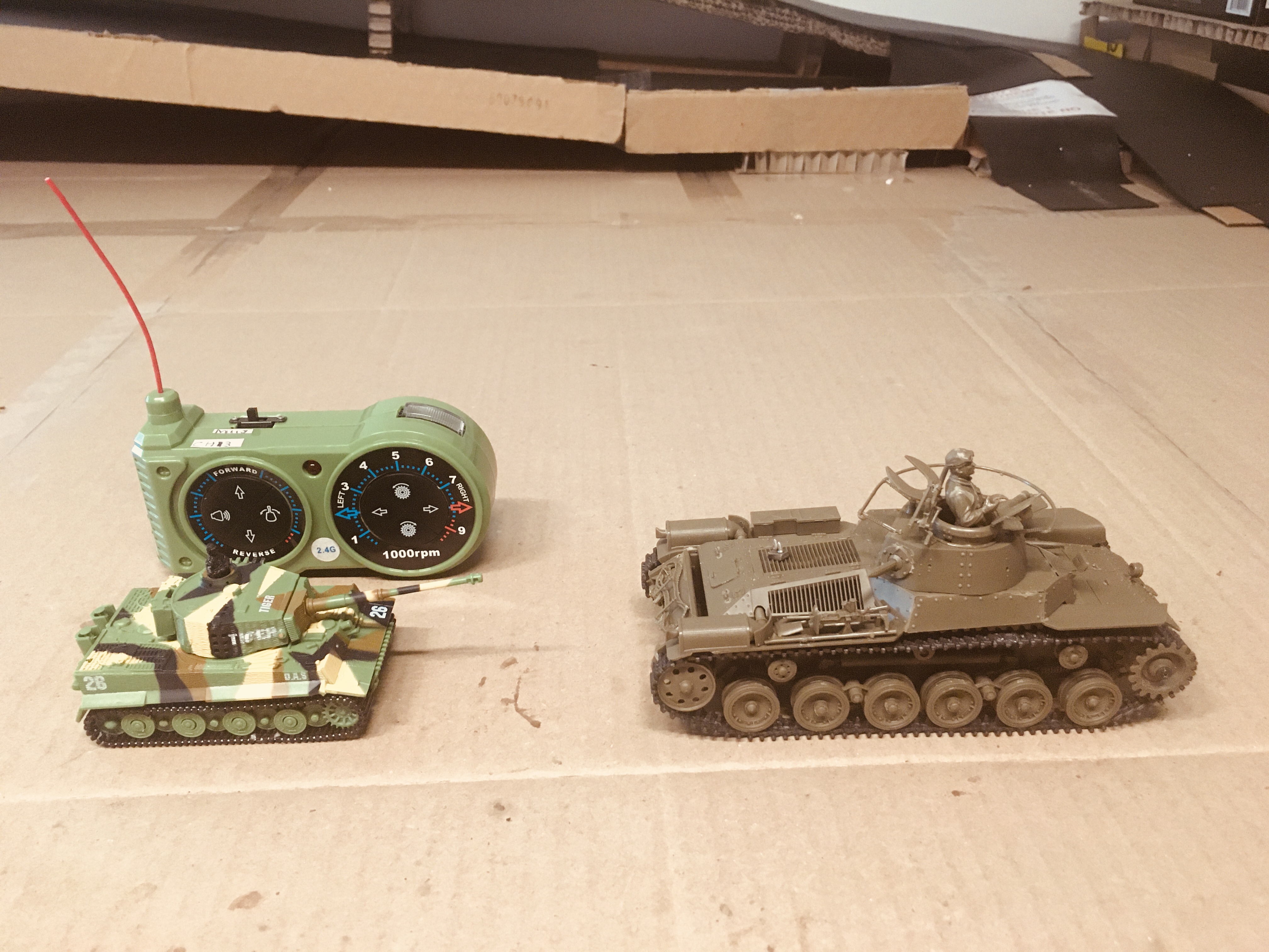 1/72 Tiger to 1/35 Japan Type 97