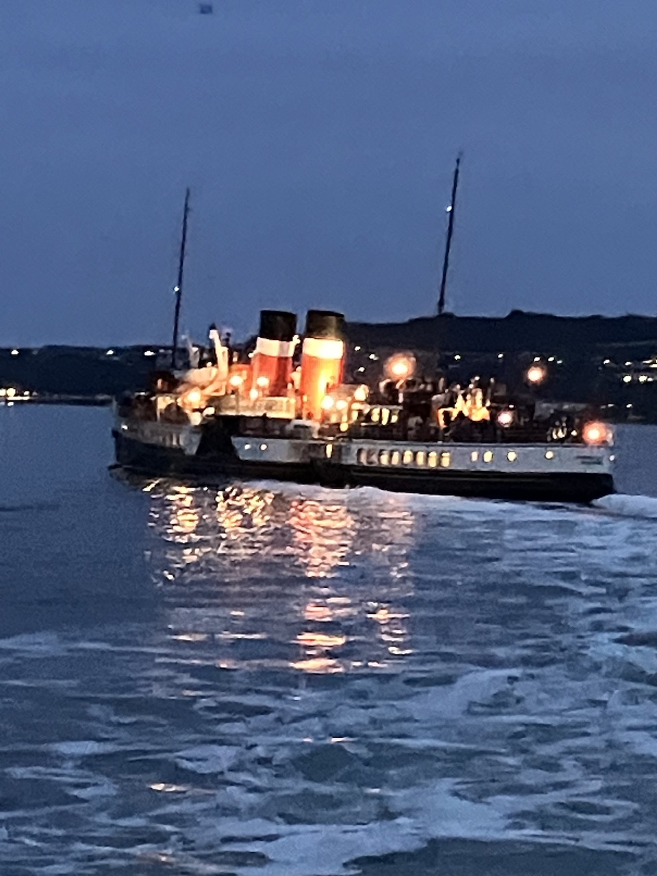 Heading to Kilcregan, before heading to her home berth in Greenock.