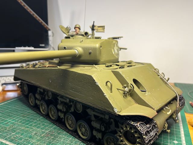 RC 1/16 Sherman M4A3E8
