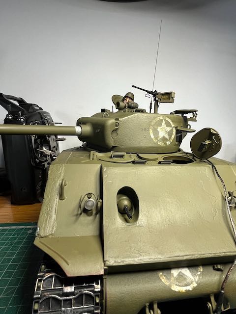 RC 1/16 Sherman M4A3E8