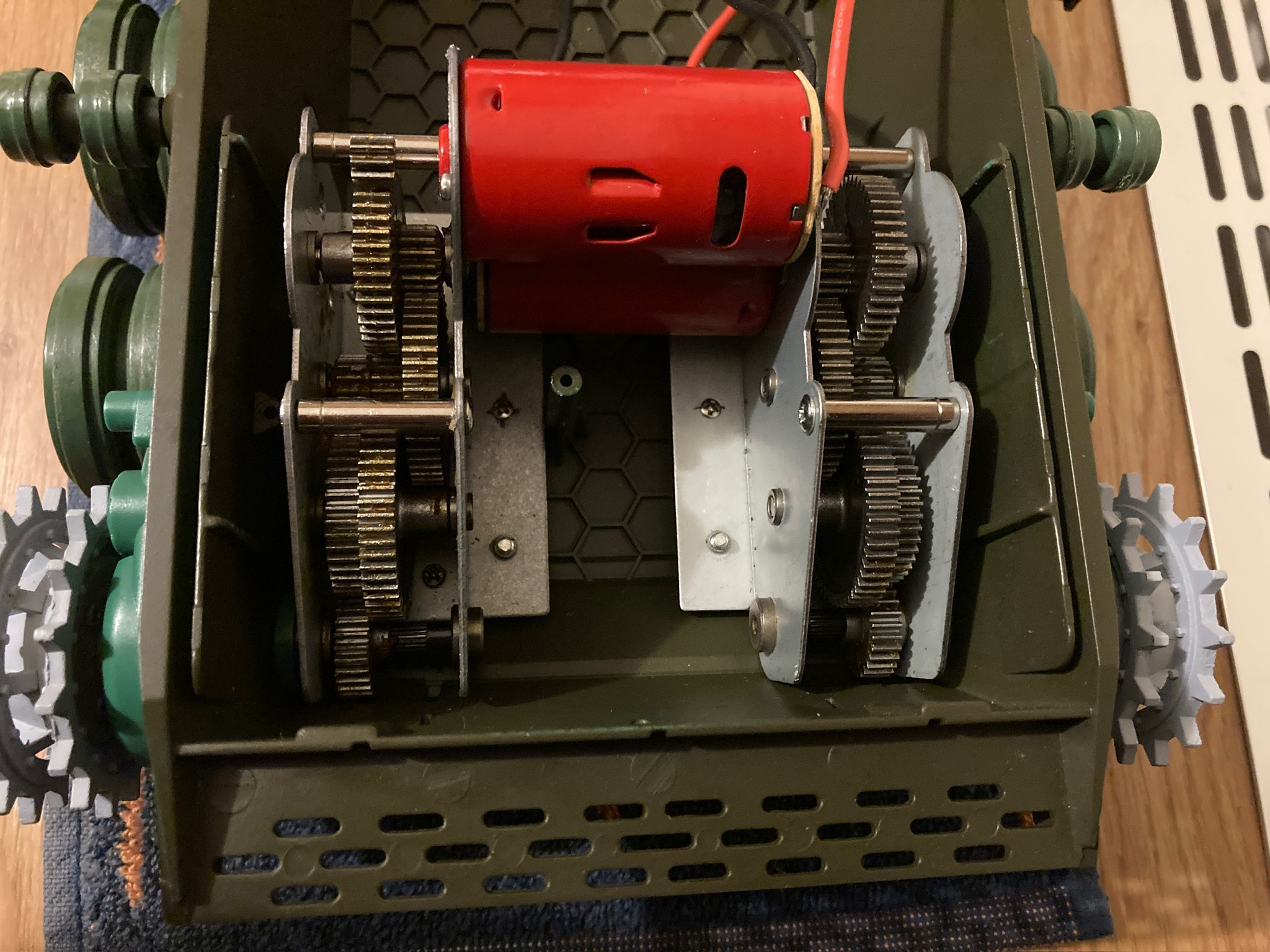 Gearboxes have to come out again.