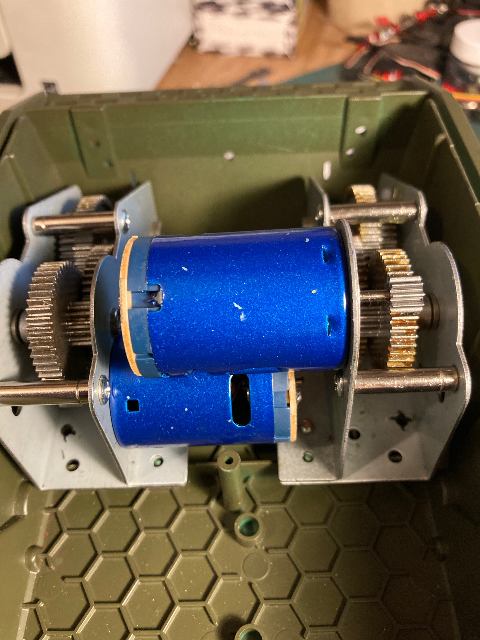 An easy motor change