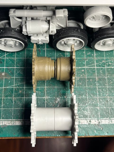RC 1/16 Sherman M4A3E8 with concrete armour