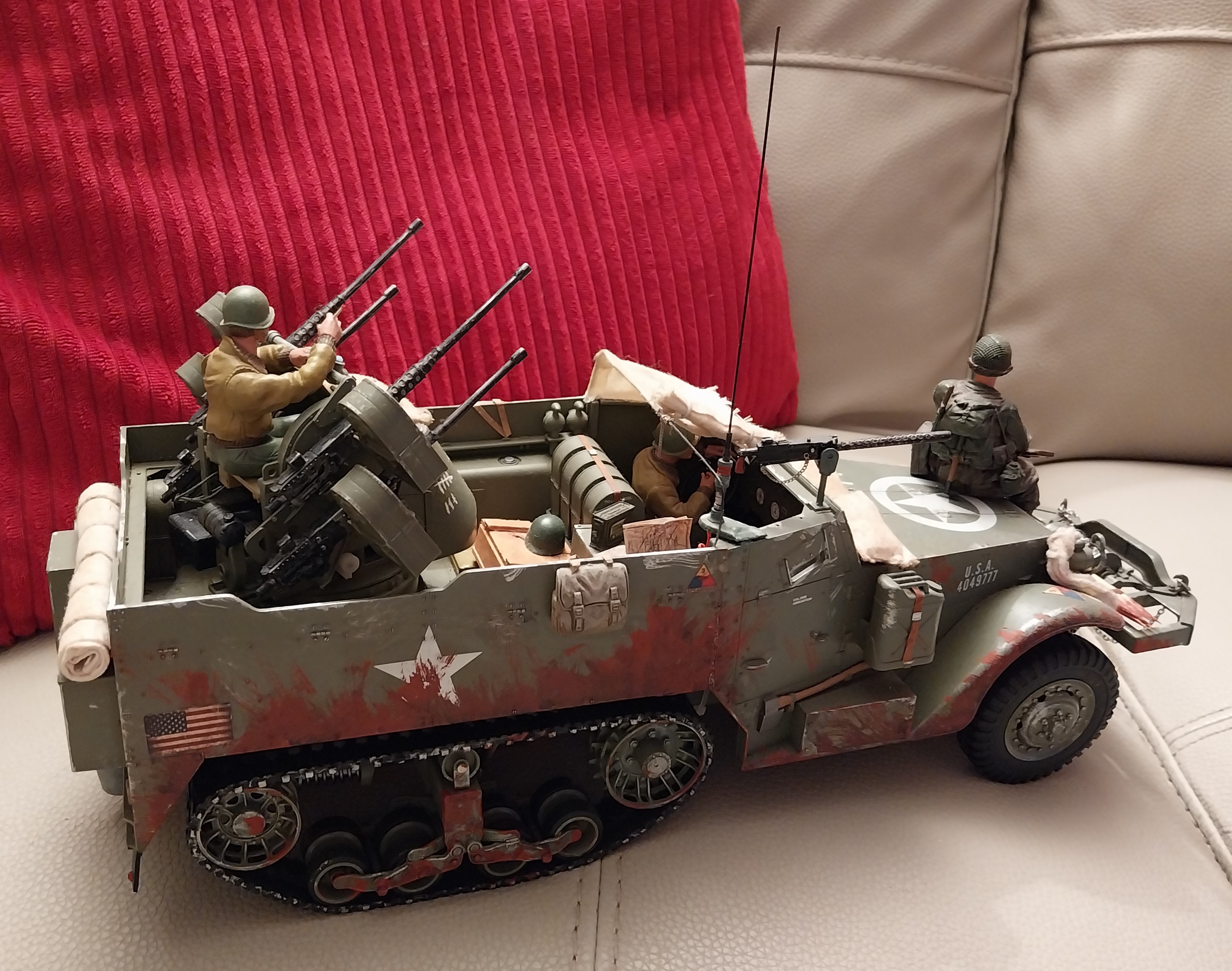 My Torro M16 AA gun carriage