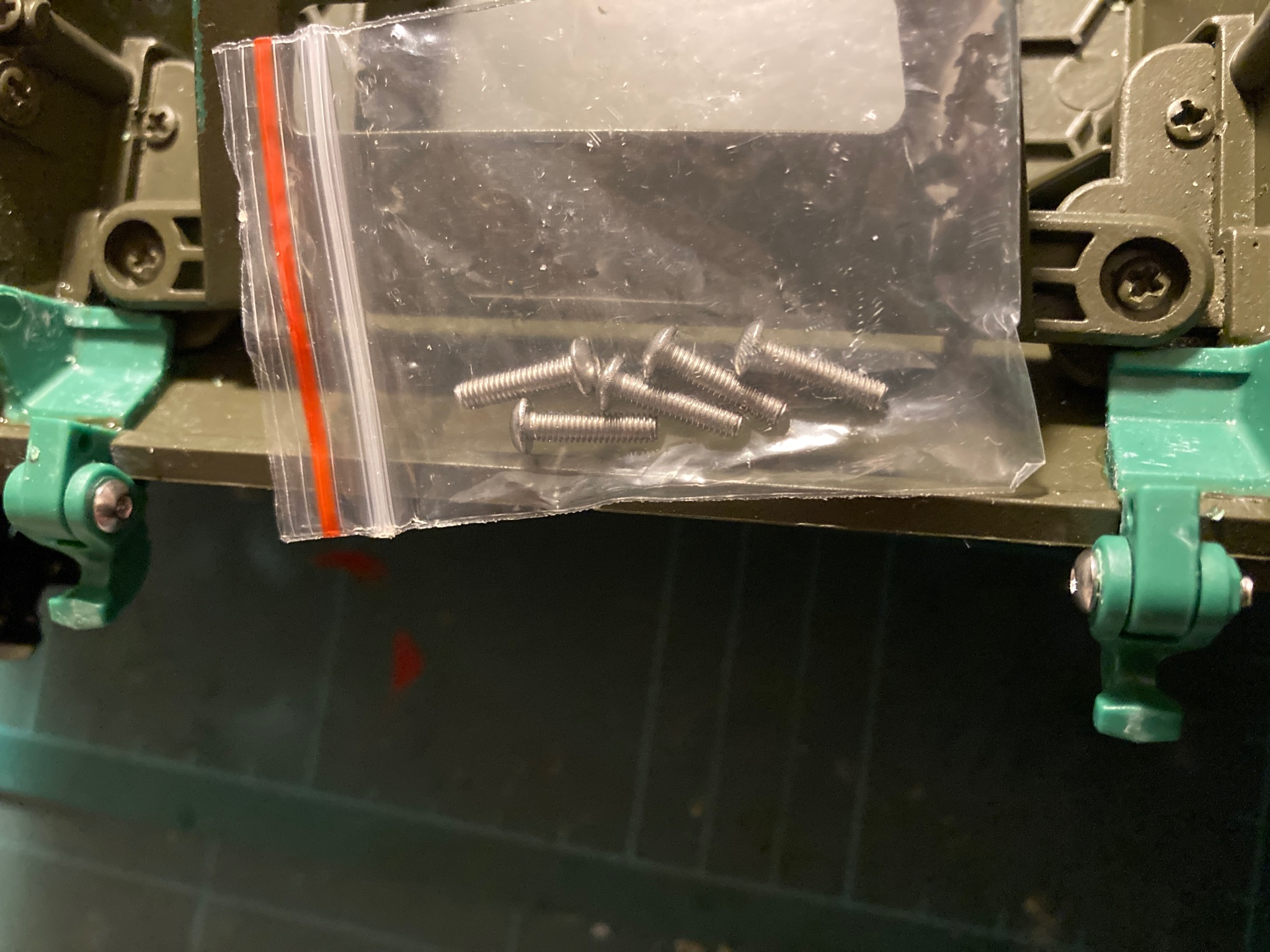 Stainless 2.5mm Roundhead Screws to Hold the Tow Hooks