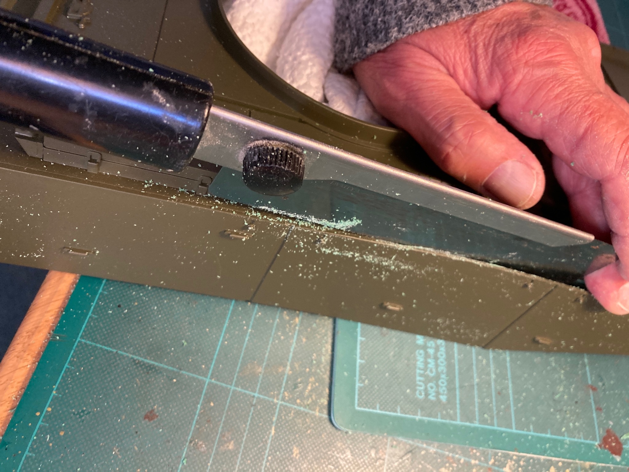 Just checked - still got all my fingers!