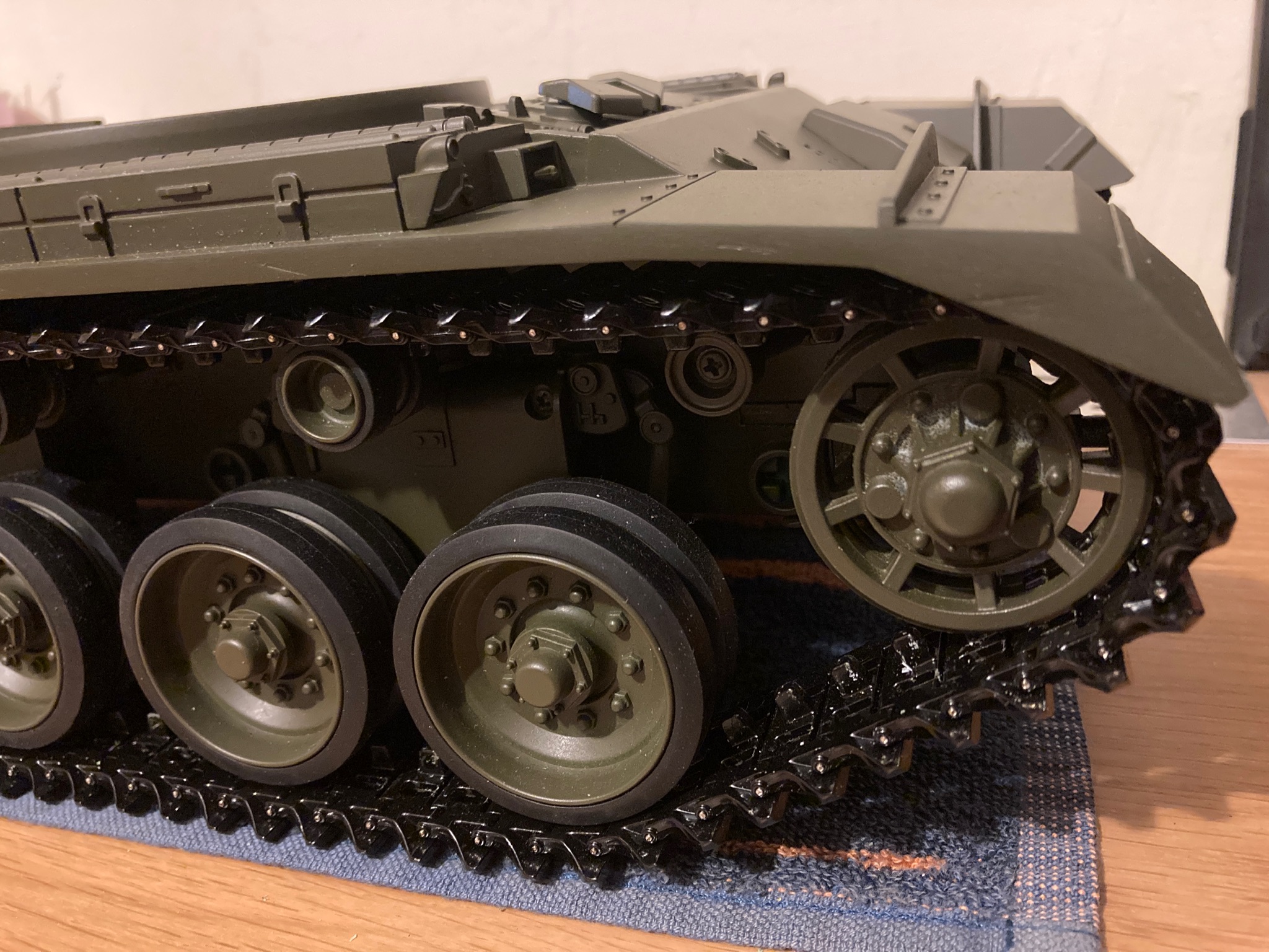 ...add a few dents and scars..?